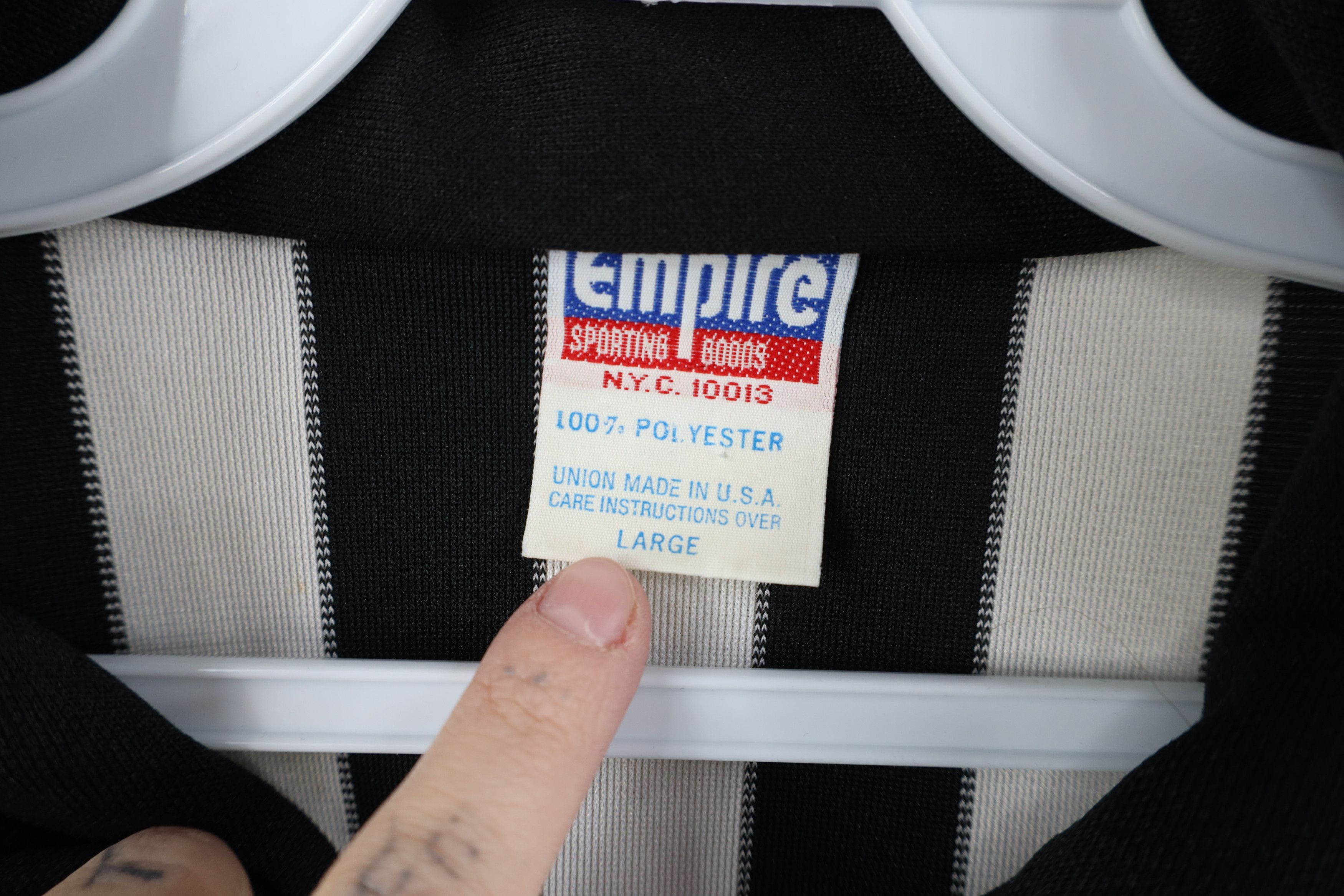 Vintage Vintage 90s Referee Ref Uniform Jersey Polo Shirt USA Size US L / EU 52-54 / 3 - 6 Thumbnail
