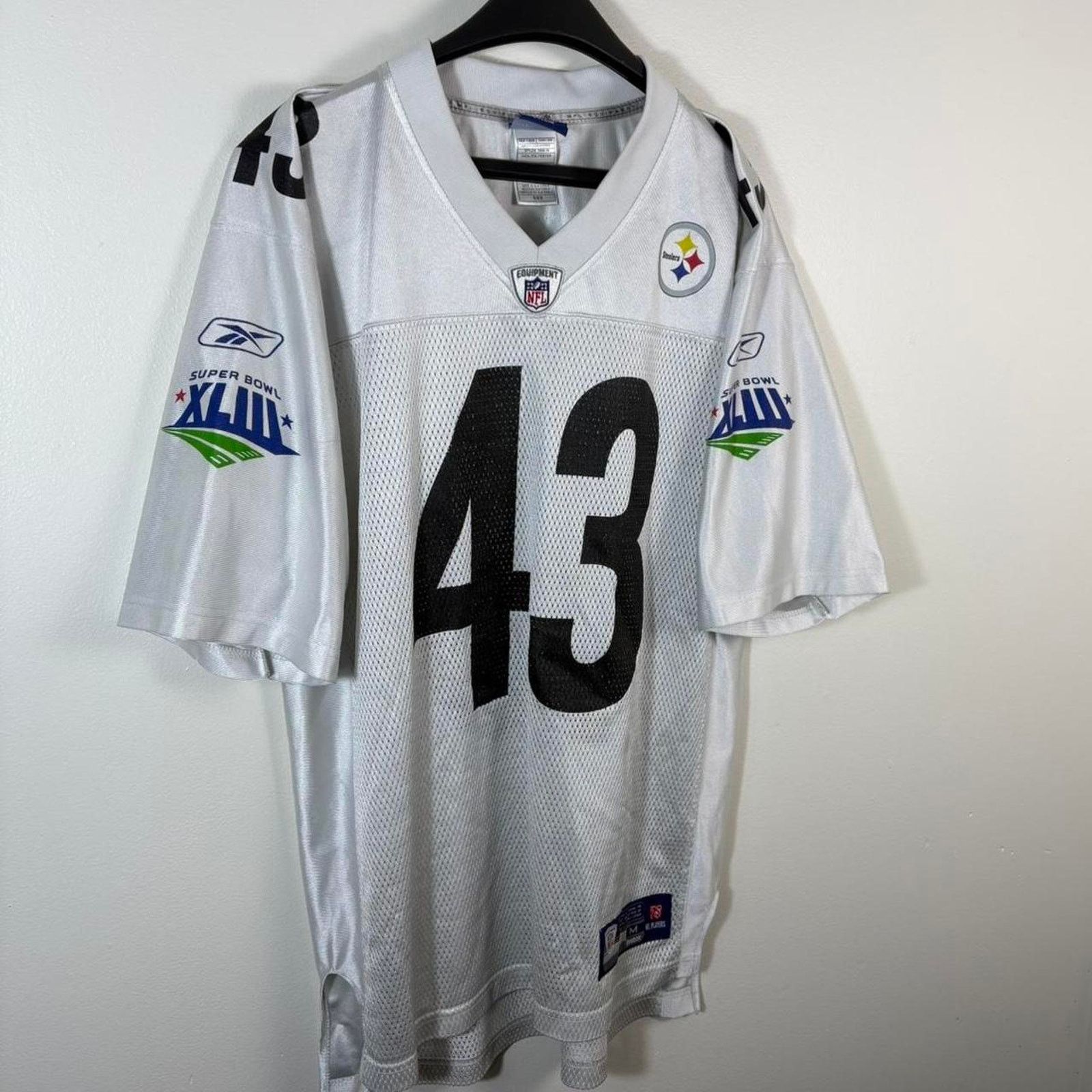 Reebok Reebok pittsburgh steelers troy Polamalu Super Bowl XLIII Size US M / EU 48-50 / 2 - 2 Thumbnail