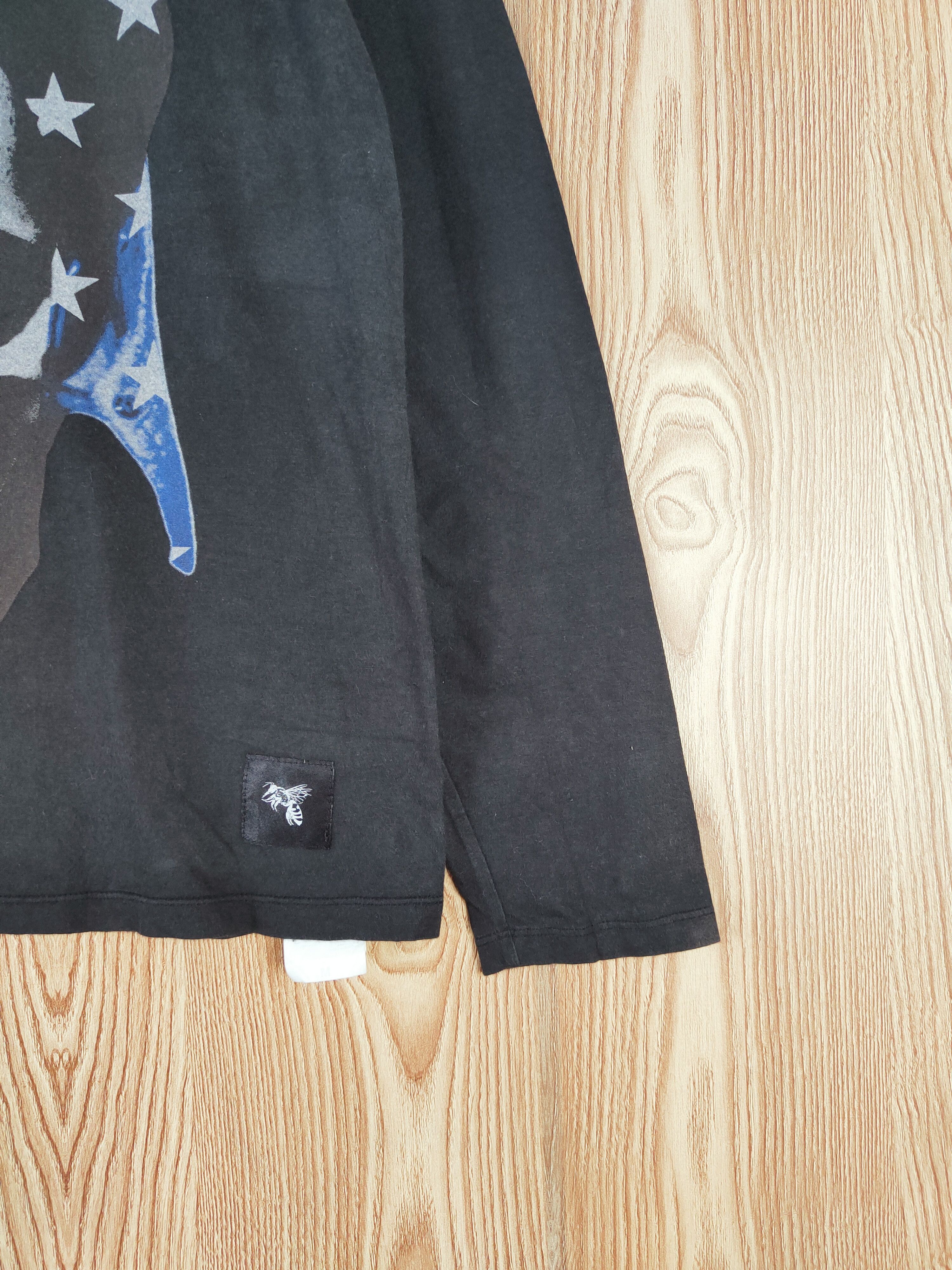 Japanese Brand Honeyphick Black Long Sleeve T-shirts #W412 Size M / US 6-8 / IT 42-44 - 8 Thumbnail