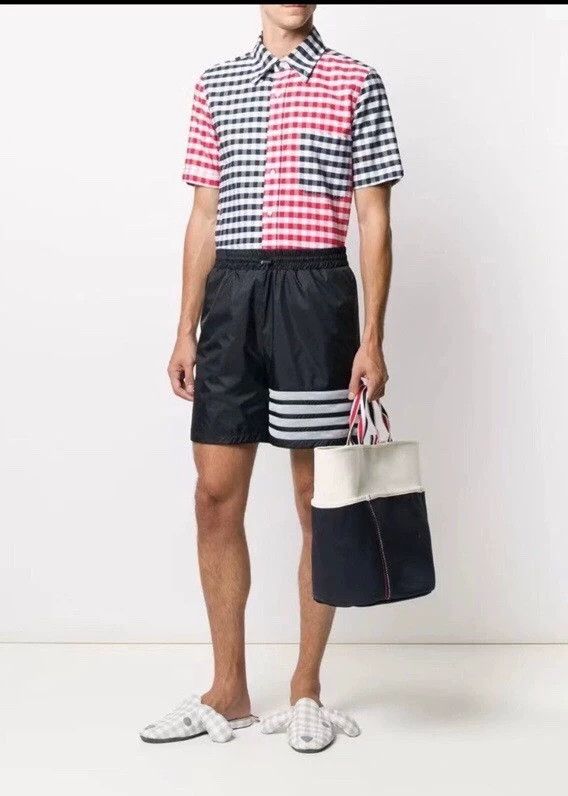 Thom Browne Thom Browne Turn up the collar of your long-sleeved shirt Size US XS / EU 42 / 0 - 7 Thumbnail