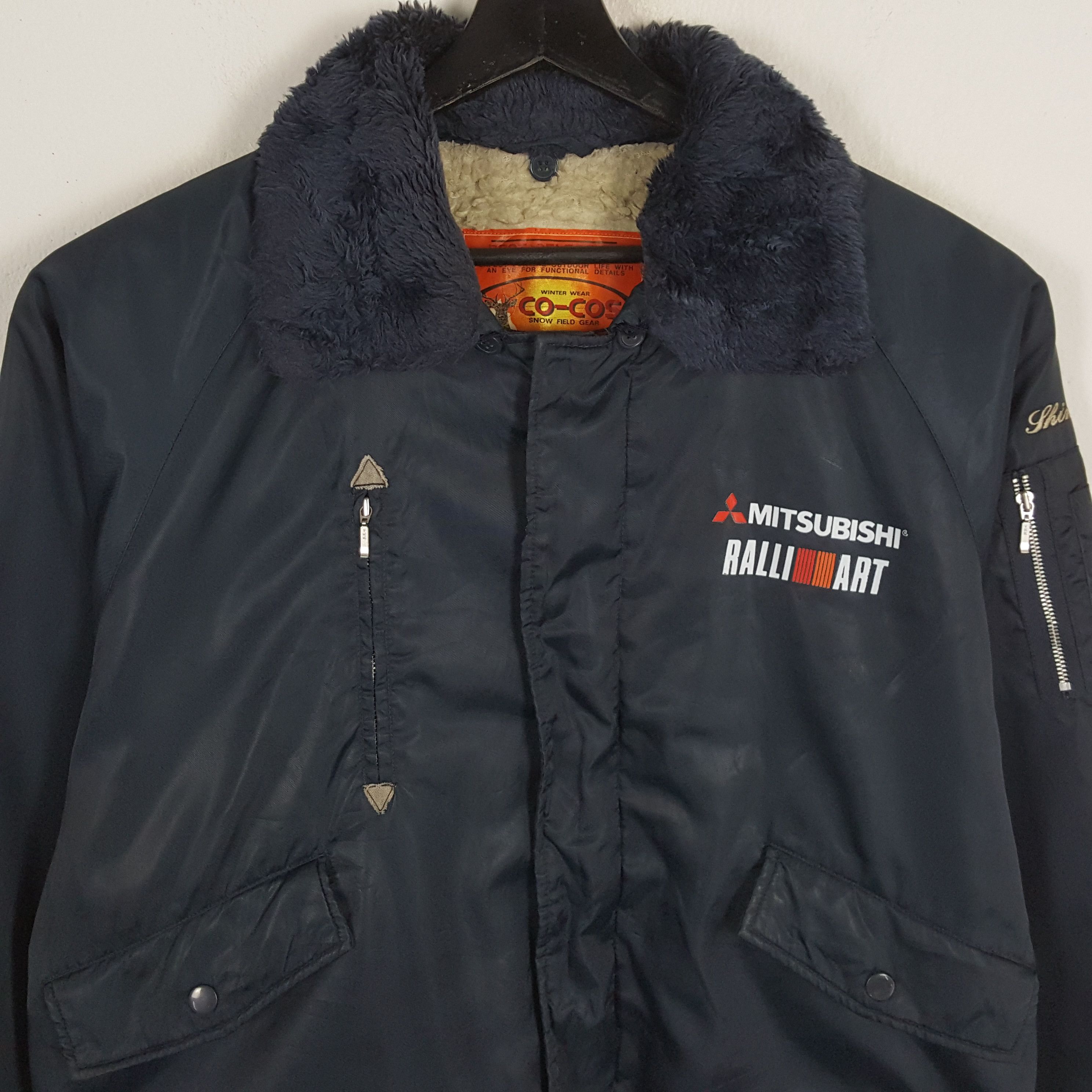 Japanese Brand × Vintage MITSUBISHI RALLI ART Japanese Motorsports Custom Jacket Size US XL / EU 56 / 4 - 4 Thumbnail