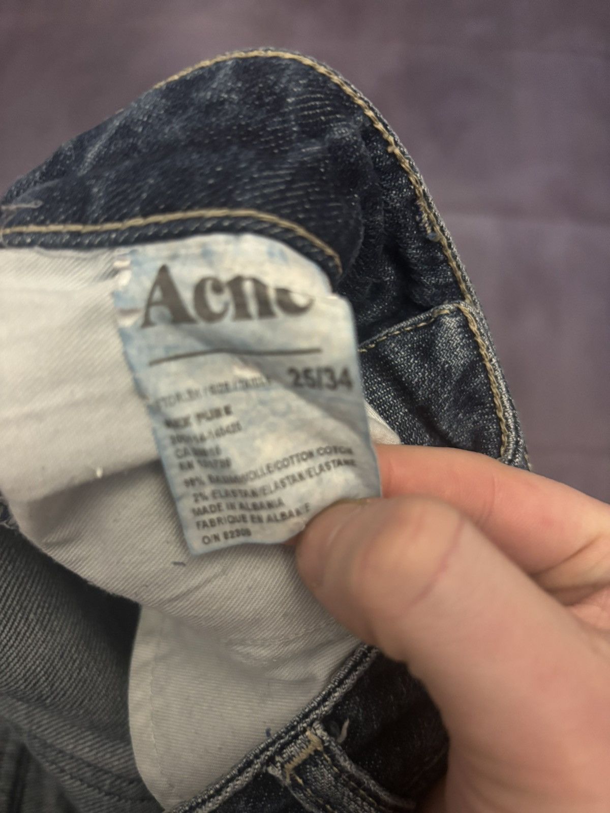 Acne Studios Vintage jeans Acne Studios 25x34 Size 25" / US 0 / IT 36 - 6 Thumbnail