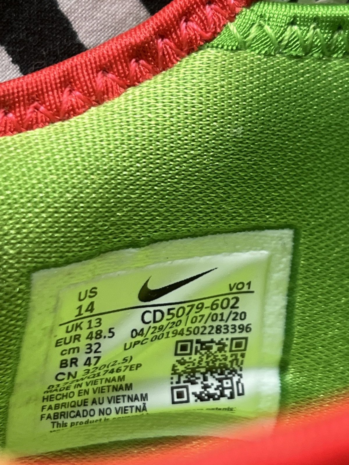 Nike PG4 “Christmas” Size US 14 / EU 47 - 3 Thumbnail