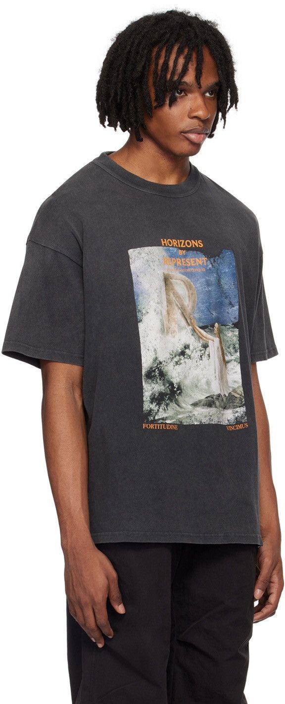 Designer × Represent Clo. Y2K Represent Horizons By Endurance We Conquer T-Shirt Rare Size US L / EU 52-54 / 3 - 4 Thumbnail