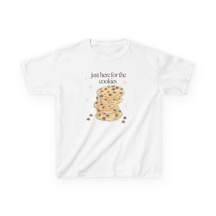 Other Here for the Cookies Baby Tee Cute Funny Graphic Fitted Tee Size S / US 4 / IT 40 - 3 Thumbnail