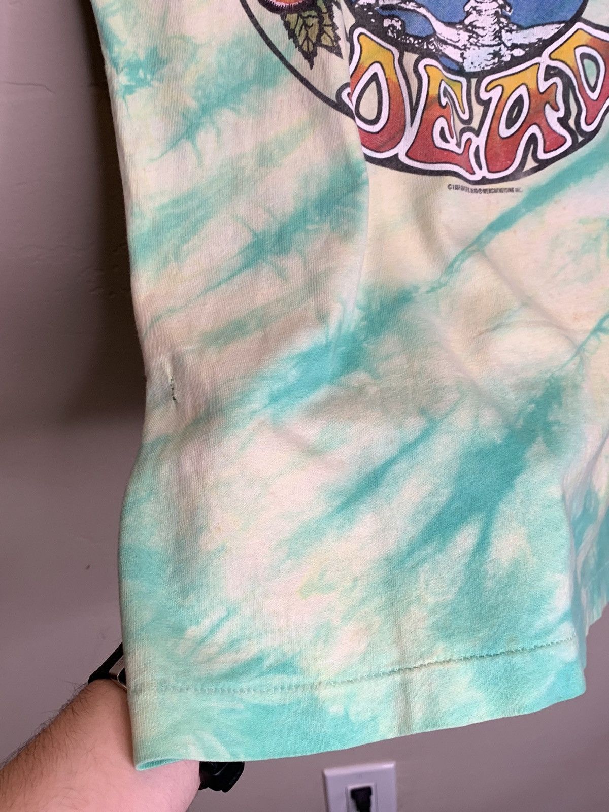 Grateful Dead RARE Vintage 80’s Grateful Dead Bertha Single Stitch T-Shirt Size US XL / EU 56 / 4 - 6 Thumbnail