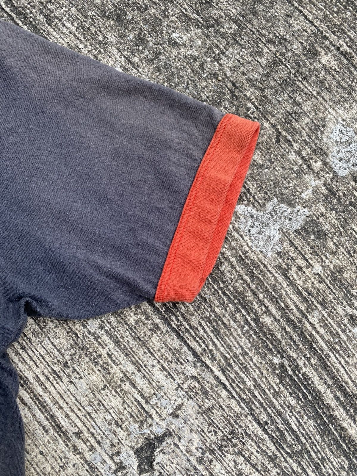 Other Vintage 90s Levi Strauss Overall's ringer T-Shirt in grey Size US L / EU 52-54 / 3 - 4 Thumbnail