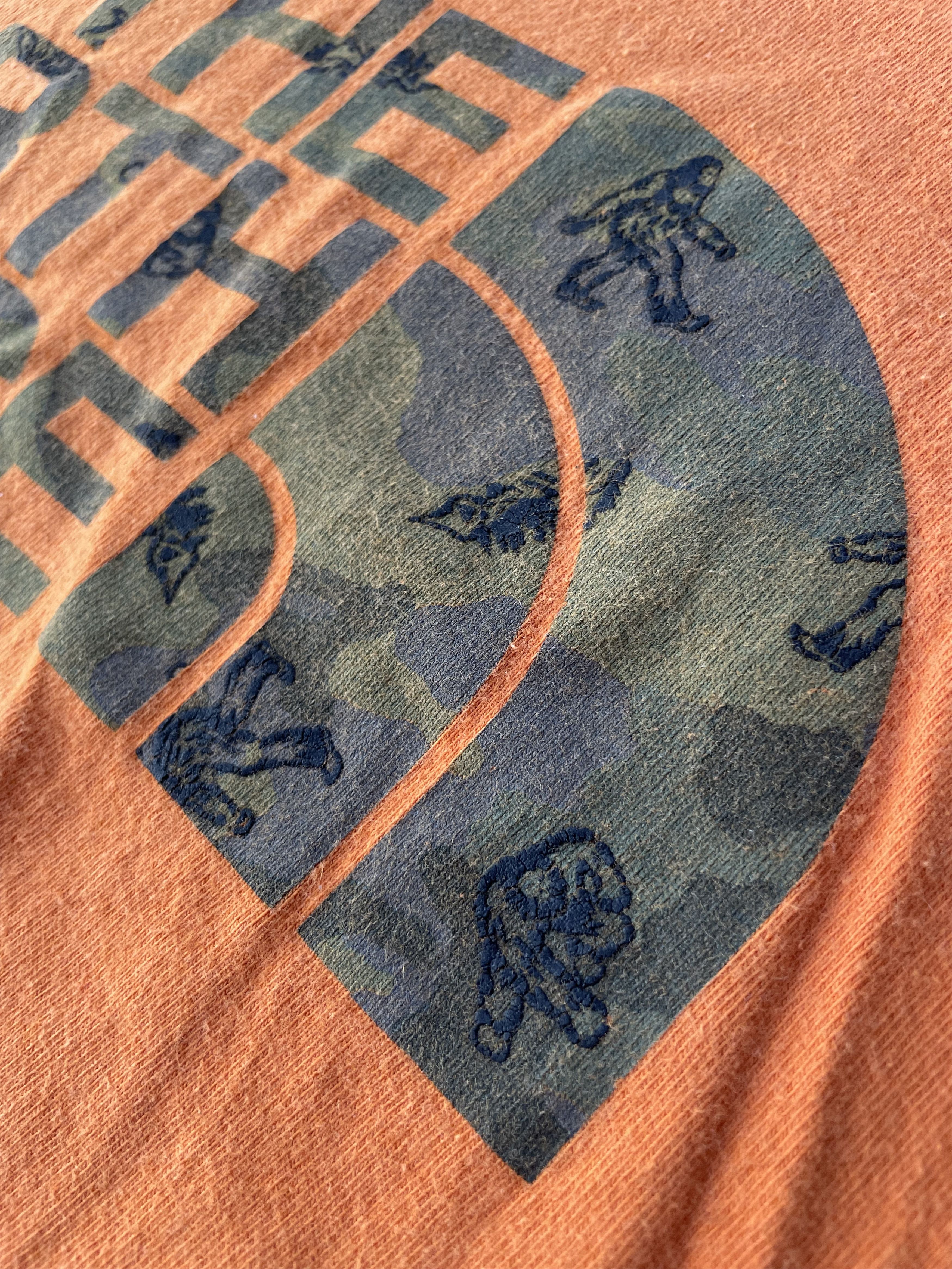 The North Face The North Face orange gorilla shirt Size US L / EU 52-54 / 3 - 5 Thumbnail