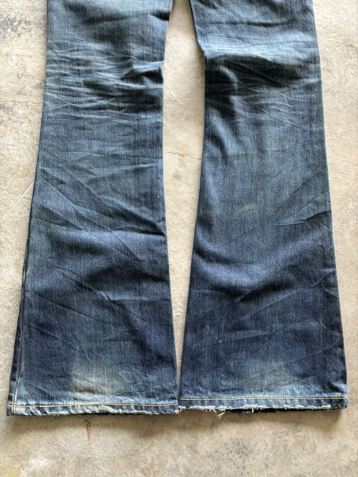 Hysteric Glamour distressed flare rusty gennaro japanese denim Size US 30 / EU 46 - 15 Thumbnail