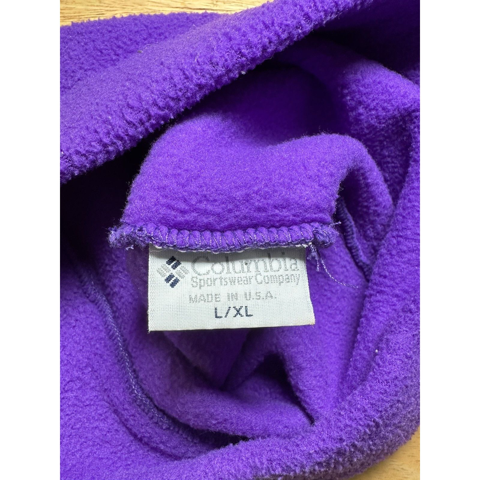 Columbia COLUMBIA SPORTSWEAR Purple High Pile Beanie Hat Cap L/XL Size ONE SIZE - 3 Thumbnail