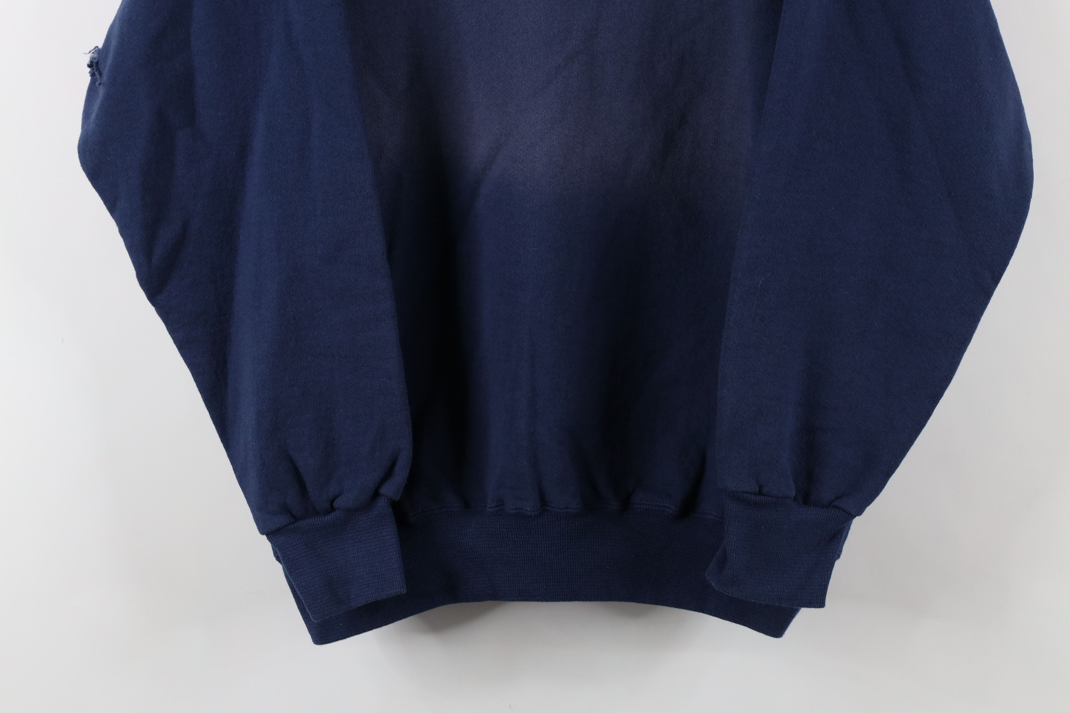 Spalding × Vintage Vintage 90s Spalding Faded Heavyweight Sweatshirt Cotton USA Size US M / EU 48-50 / 2 - 3 Thumbnail