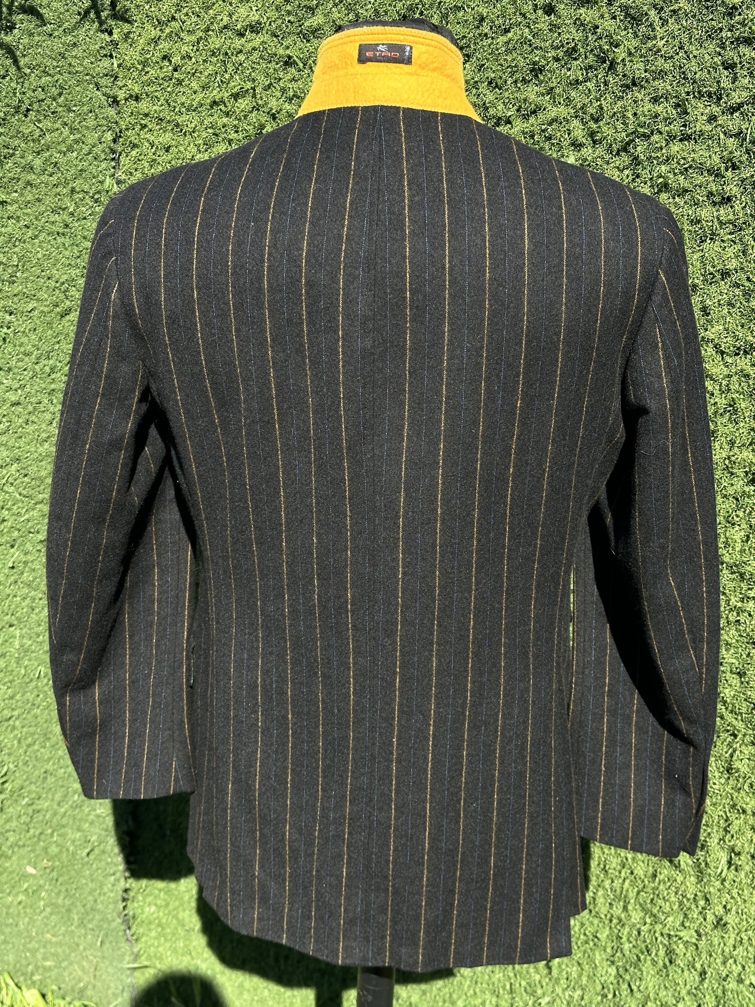 Etro Etro Milano Striped Wool Sport Coat Pocket Jacket 48 IT Size 48R - 5 Thumbnail