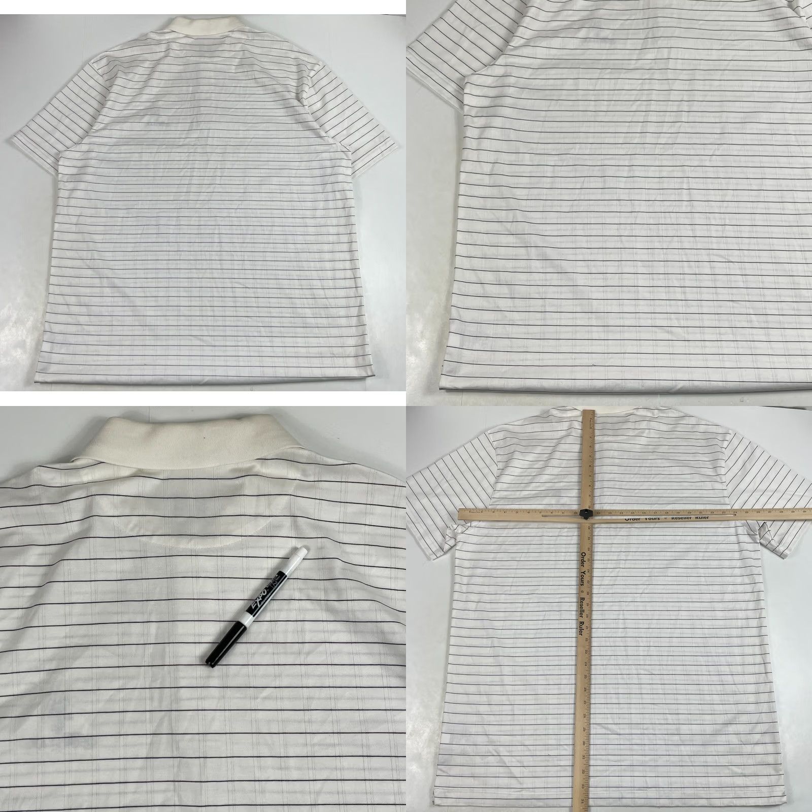 Nike Nike Shirt Mens 2XL White Polo XXL Tiger Woods Dri Fit Short Sleeve Golf Golfing Size US XXL / EU 58 / 5 - 8 Thumbnail
