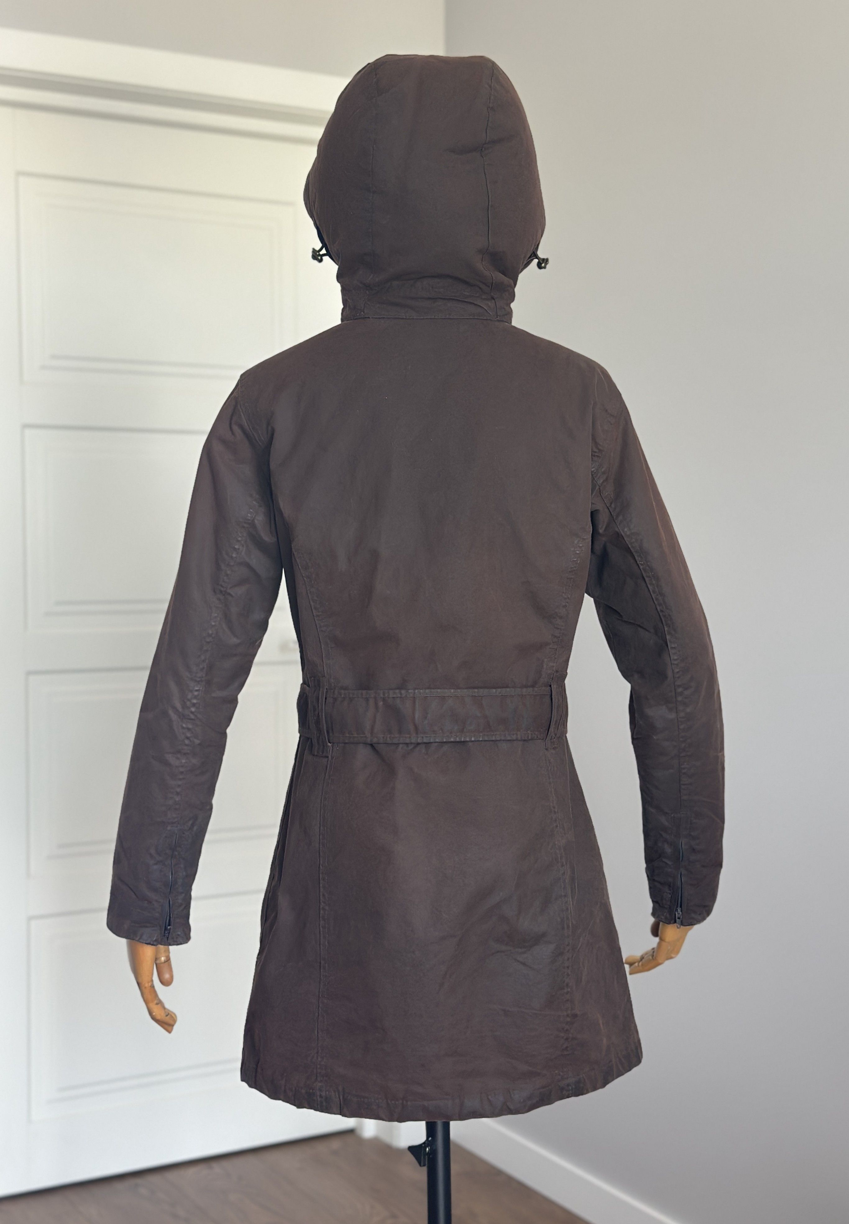 BARBOUR Cameron Wax Women's Hooded Jacket British Style