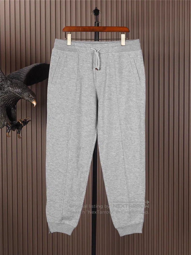 Brunello Cucinelli Brunello Cucinelli Cashmere Drawstring Sport Pants Size US 29 - 1 Thumbnail