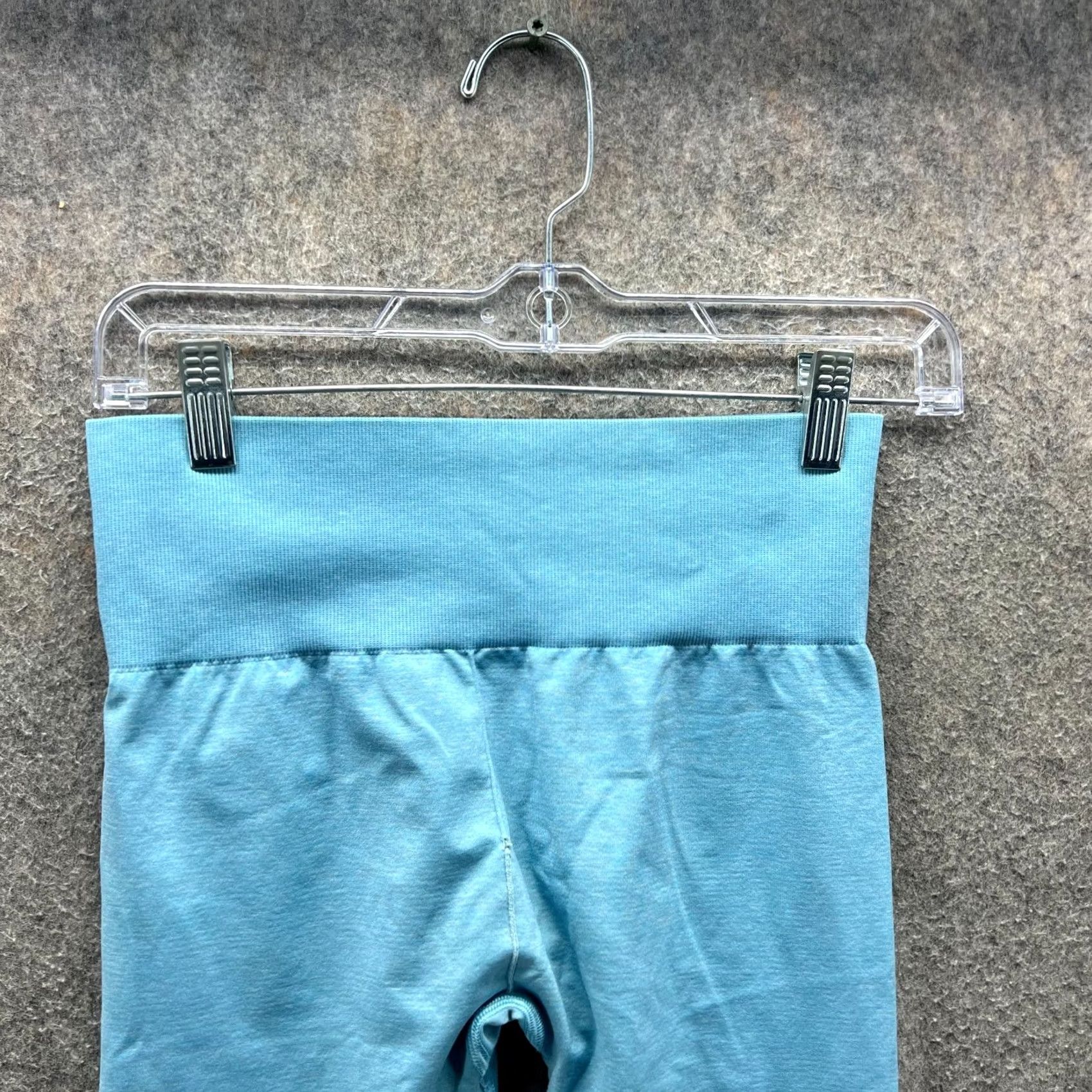 Gymshark Gymshark Pants Womens Medium Blue Leggings Athletic Yoga High Rise Two Tone Skinny Inseam 22 in Womens Stretch Activewear Size 32" / US 10 / IT 46 - 7 Thumbnail