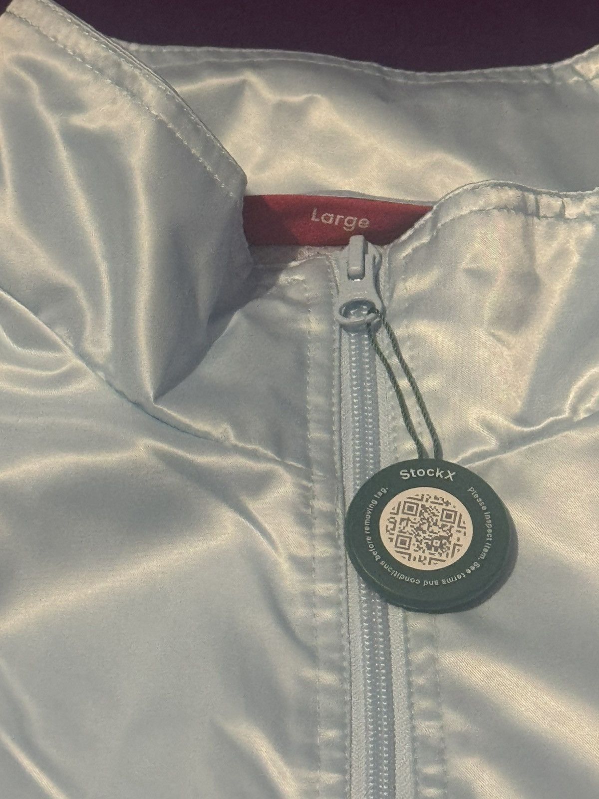 Supreme Supreme “Satin Piping Pullover” Size US L / EU 52-54 / 3 - 2 Thumbnail