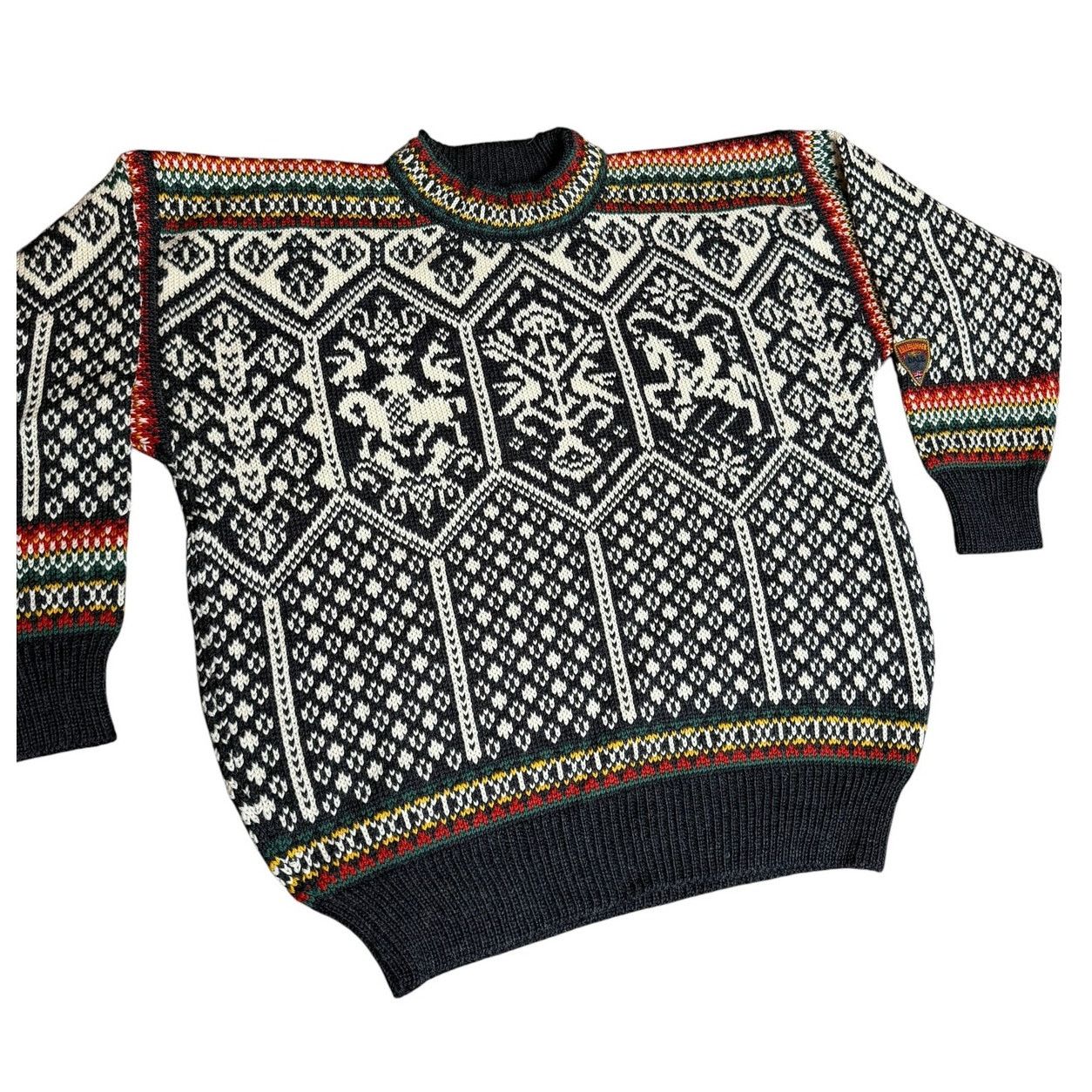 Dale Of Norway × Vintage Vintage Dale of Norway Lillehammer Olympics Wool Sweater Size US M / EU 48-50 / 2 - 3 Thumbnail