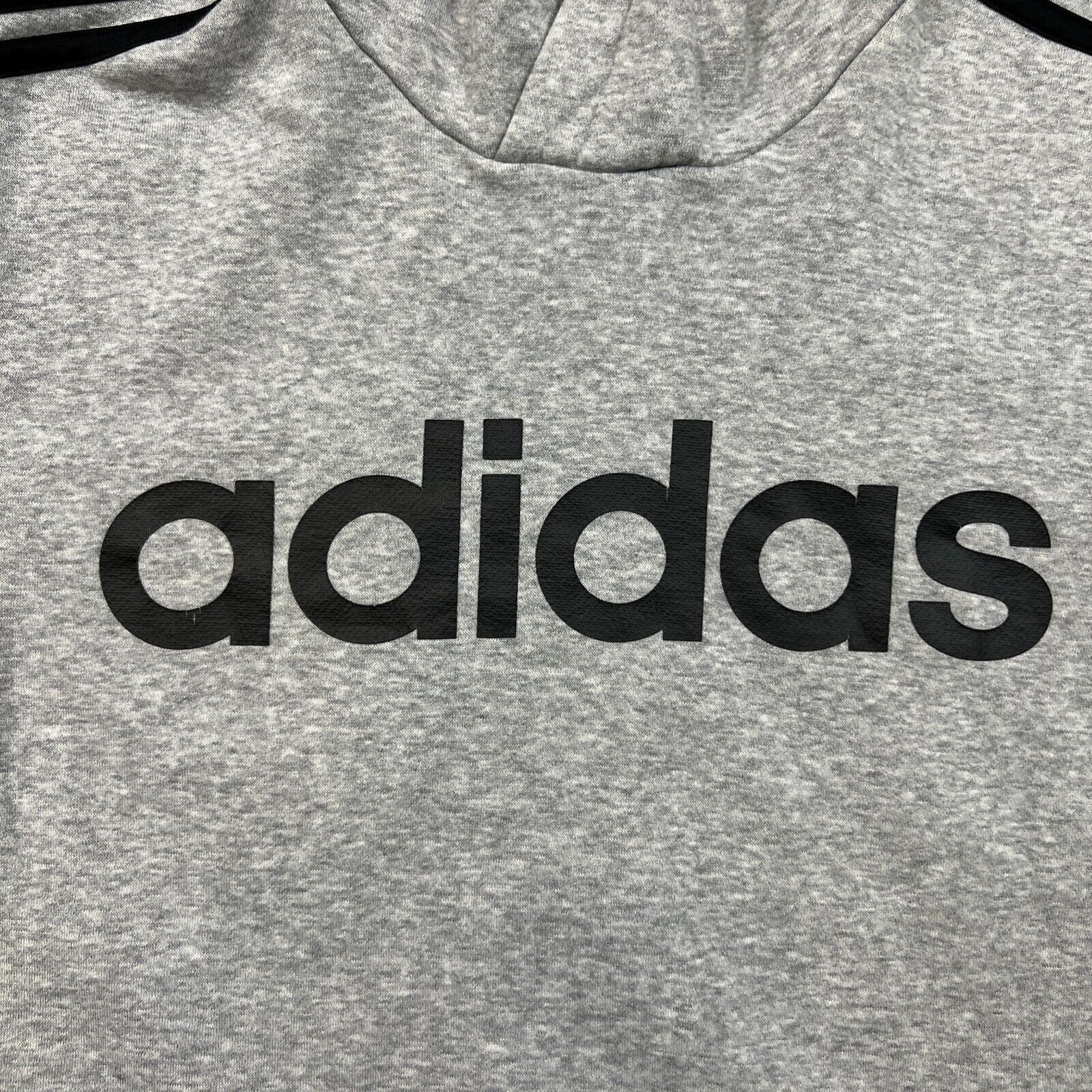 Adidas × Vintage Adidas Hoodie Small 3 Stripes Spell Out Pullover Hooded Size US S / EU 44-46 / 1 - 3 Thumbnail