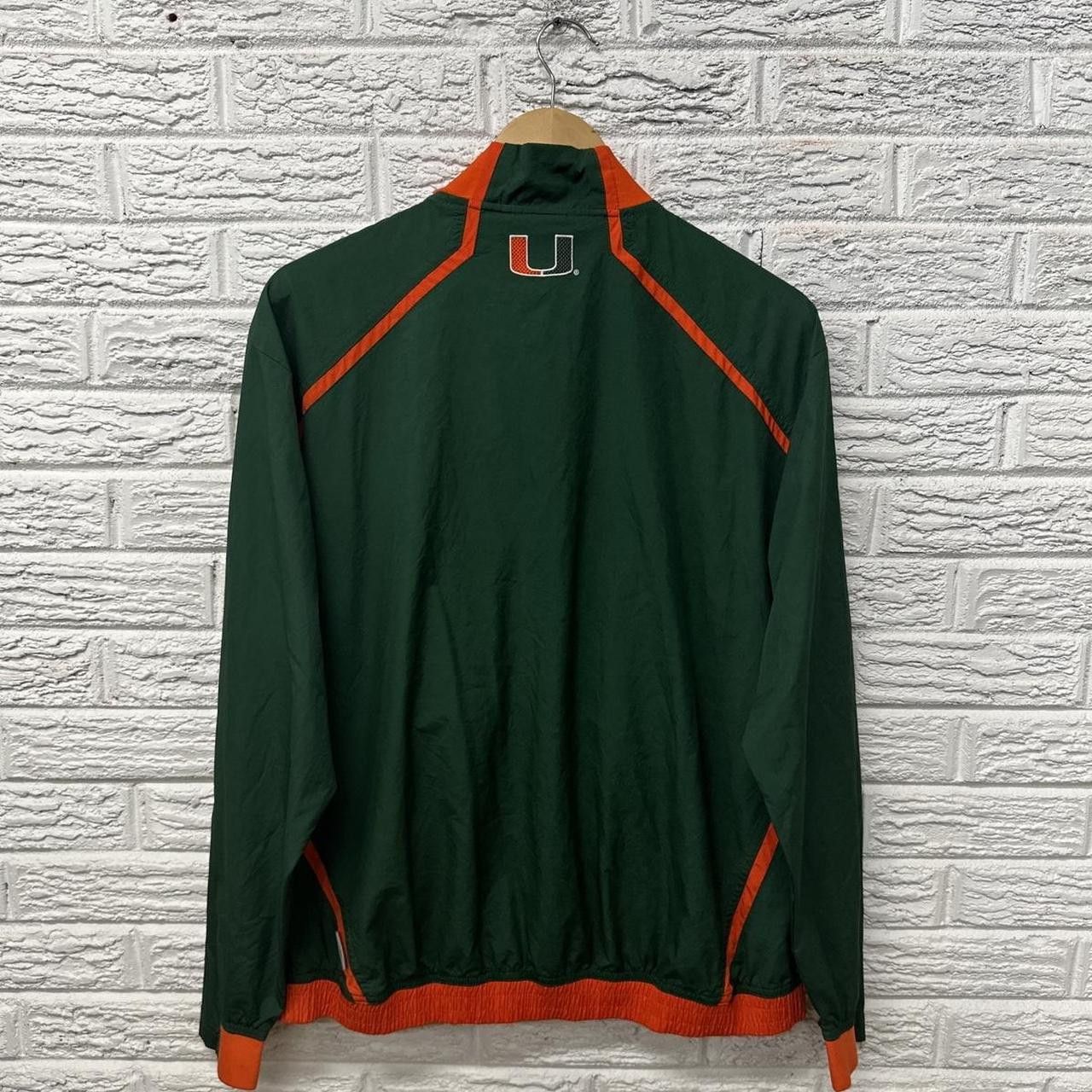 Nike 90s Nike Miami Hurricanes Women’s Track Jacket XL Size XL / US 12-14 / IT 48-50 - 3 Thumbnail