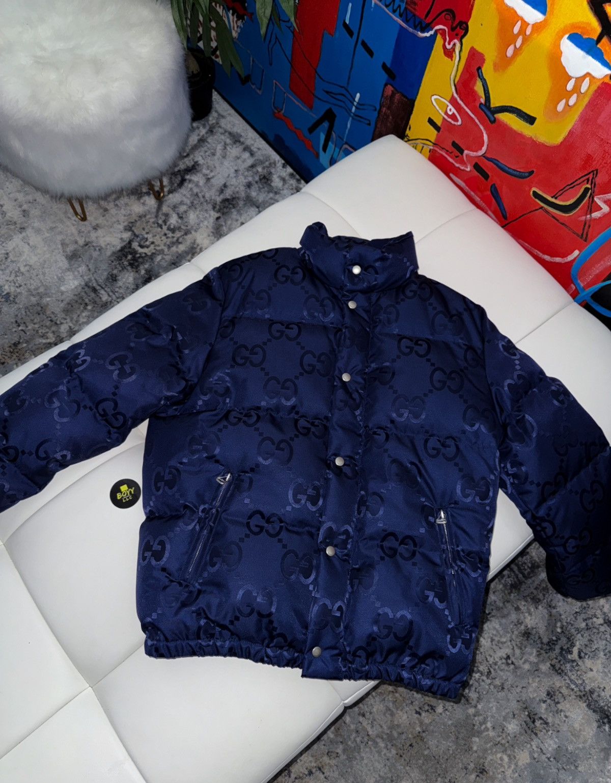 Gucci Gucci jumbo logo jacket 54 Size US L / EU 52-54 / 3 - 7 Thumbnail