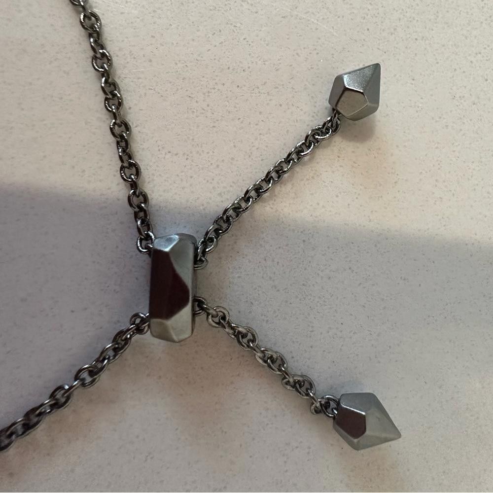 Kendra Scott Kendra Scott Deb Adjustable Silver Chain Bracelet Iridescent Size ONE SIZE - 5 Thumbnail