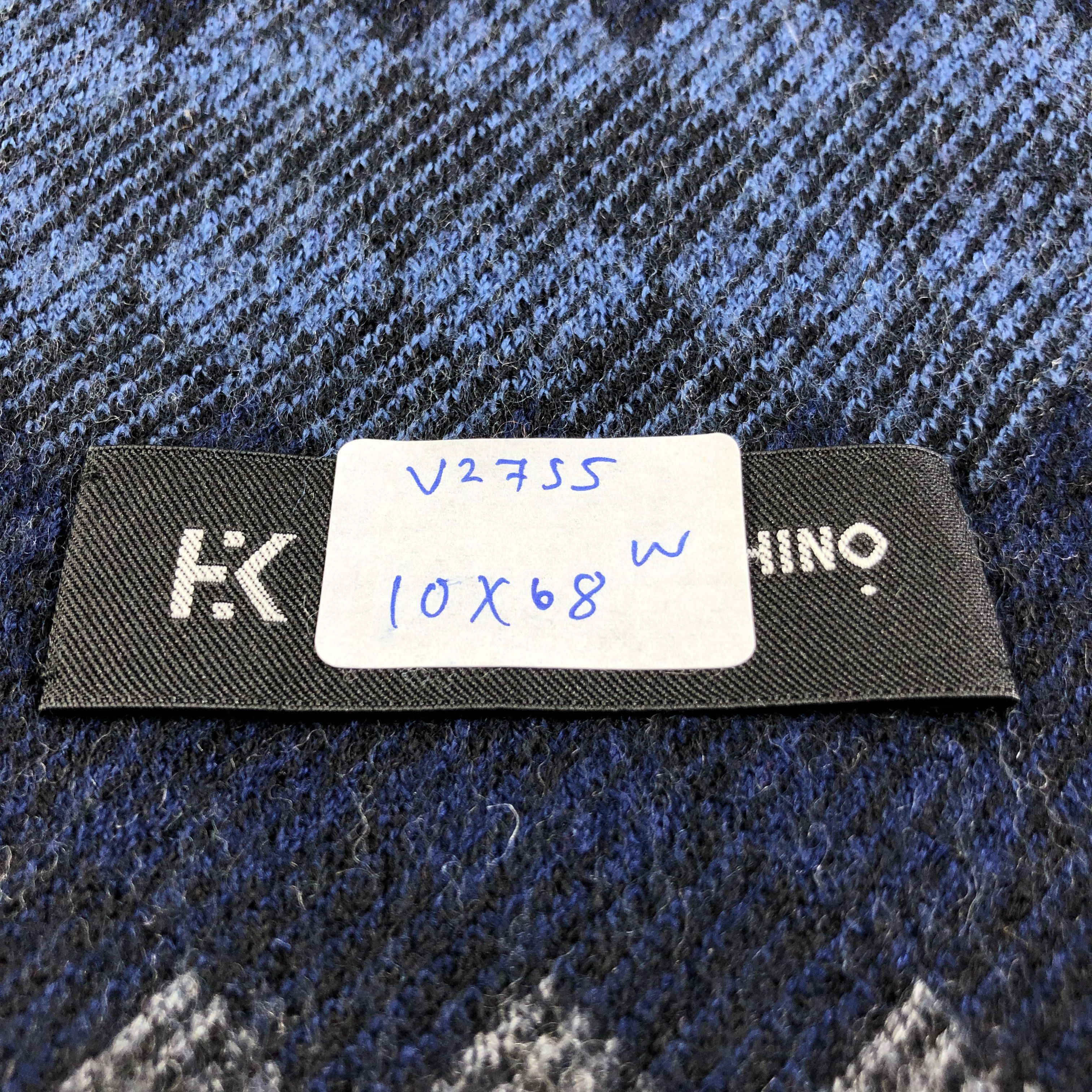 Hiroko Koshino Homme Hiroko Koshino Wool Scarf Muffler V2755 Size ONE SIZE - 9 Thumbnail