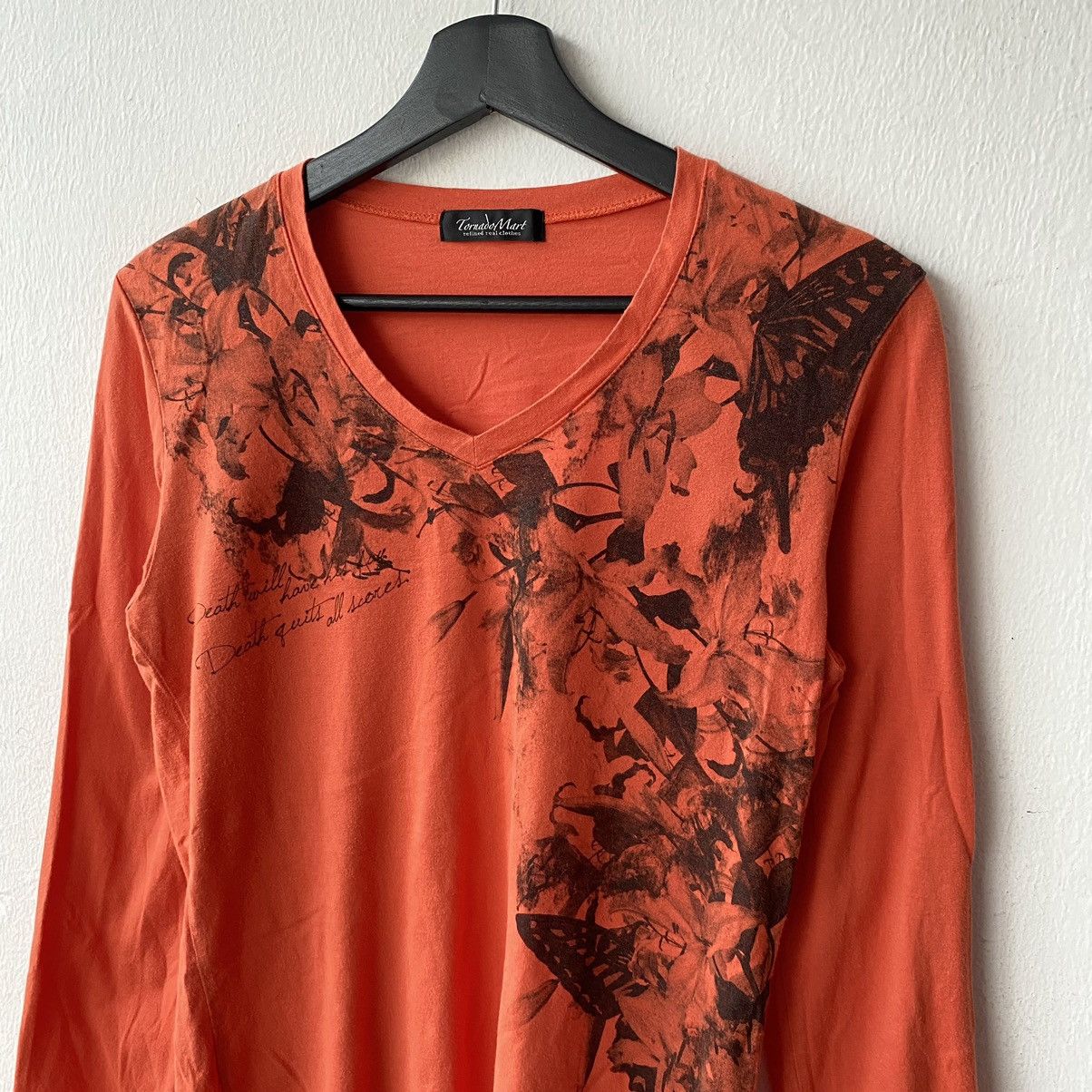 If Six Was Nine × Le Grande Bleu (L.G.B.) × Tornado Mart Tornado Mart Affliction Butterfly Long Sleeve T Shirt Size US S / EU 44-46 / 1 - 4 Thumbnail