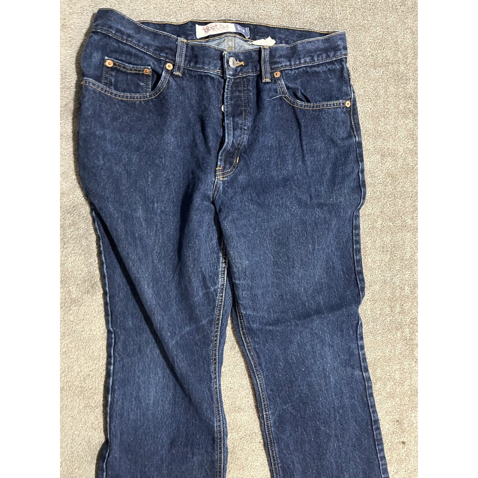 Gap Gap Jeans Womens 12 Bootcut Mid Rise Medium Wash Blue 31x29 Size 34" / US 12 / IT 48 - 2 Thumbnail