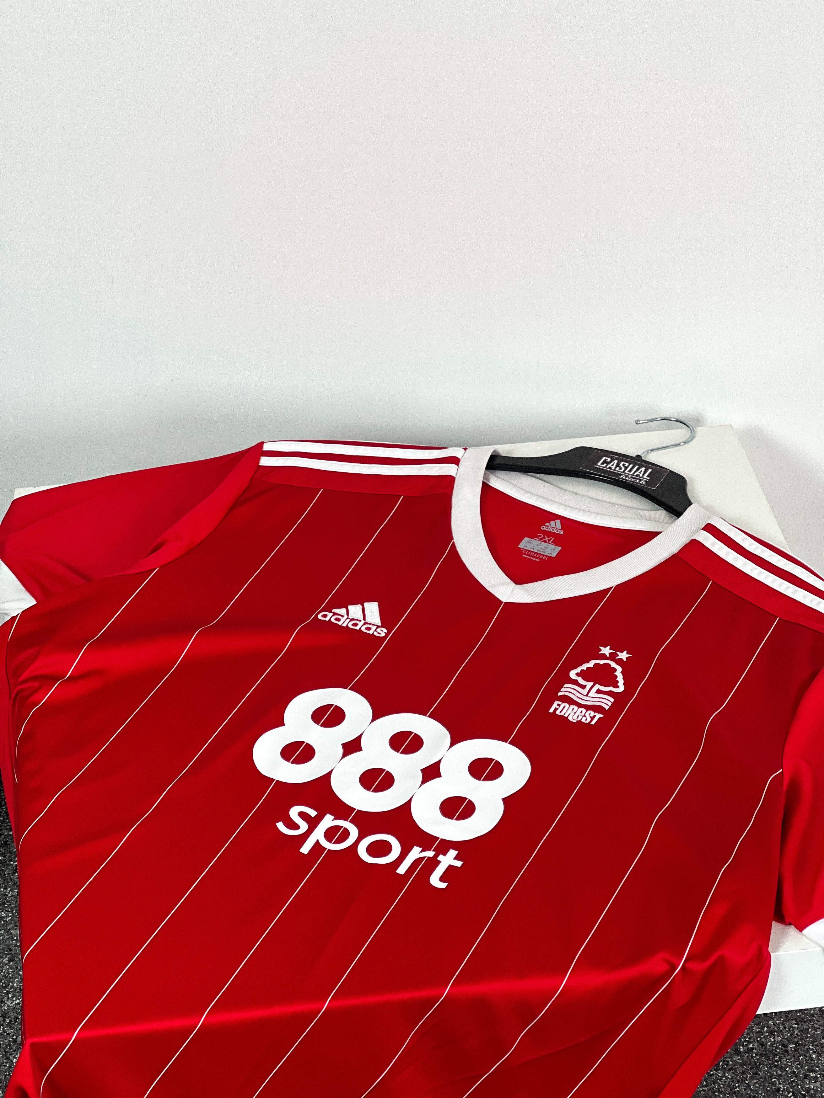 Adidas Adidas x Nottingham Forest F.C. Custom Name (2017-2018) Tee Size US XXL / EU 58 / 5 - 2 Thumbnail