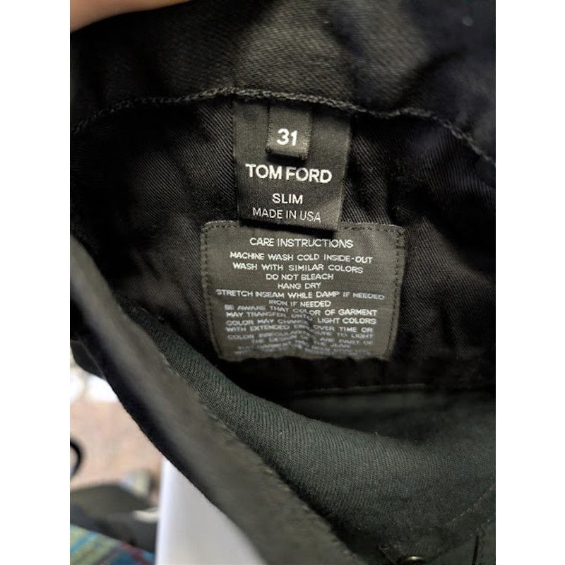 Tom Ford o1rshd1 Slim-Fit Denim Jeans in Black Size US 31 - 17 Thumbnail