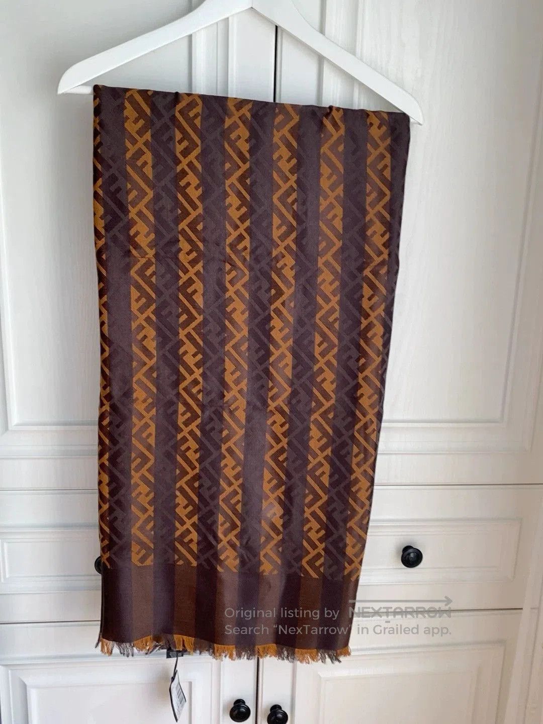 Fendi Fendi FF scarf shawl. Size ONE SIZE - 2 Thumbnail
