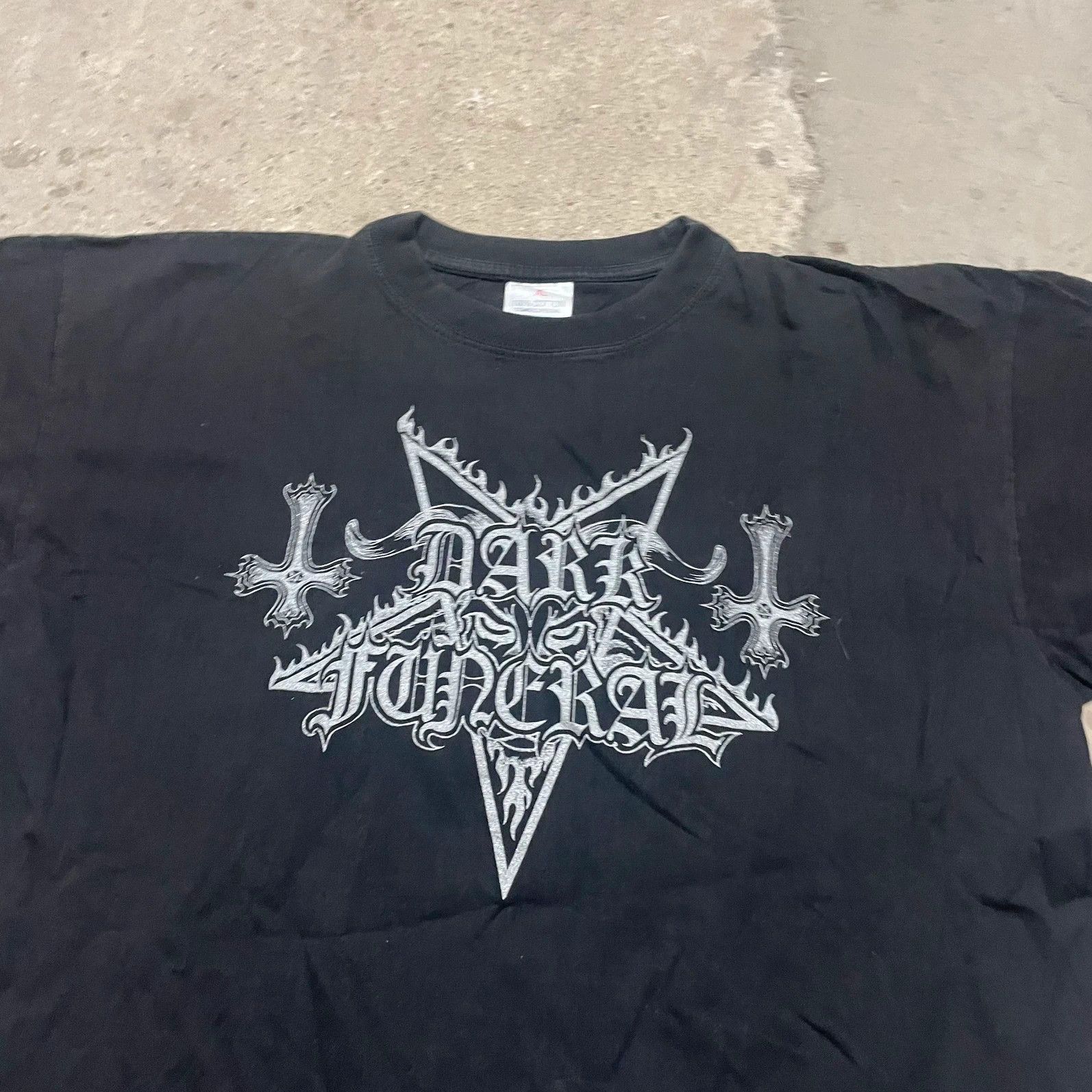 Band Tees Vintage Dark Funeral 2000 Size US XL / EU 56 / 4 - 3 Thumbnail