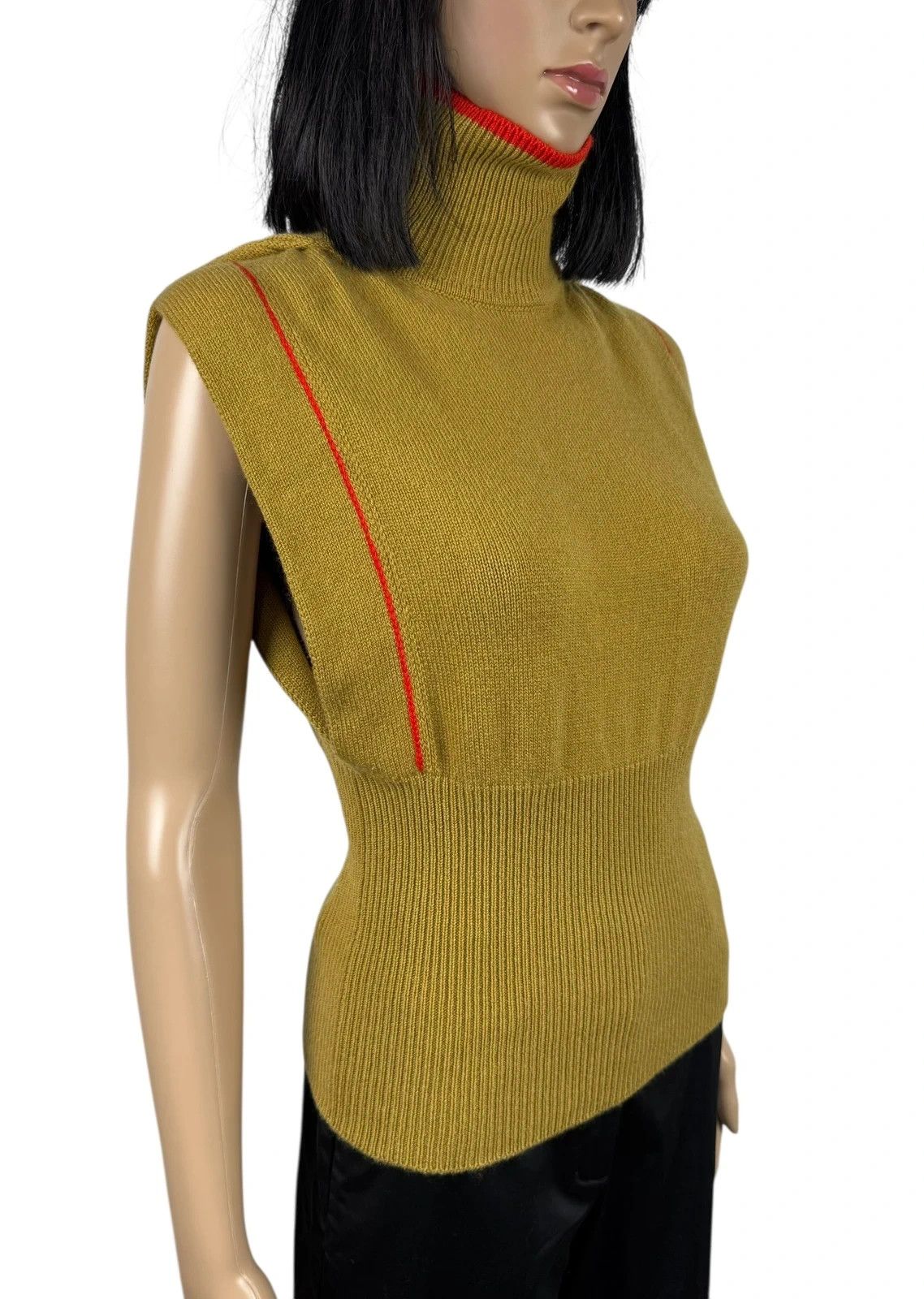 Victoria Beckham Victoria Beckham Cashmere Blend Turtleneck Vest size XS Size XS / US 0-2 / IT 36-38 - 4 Thumbnail