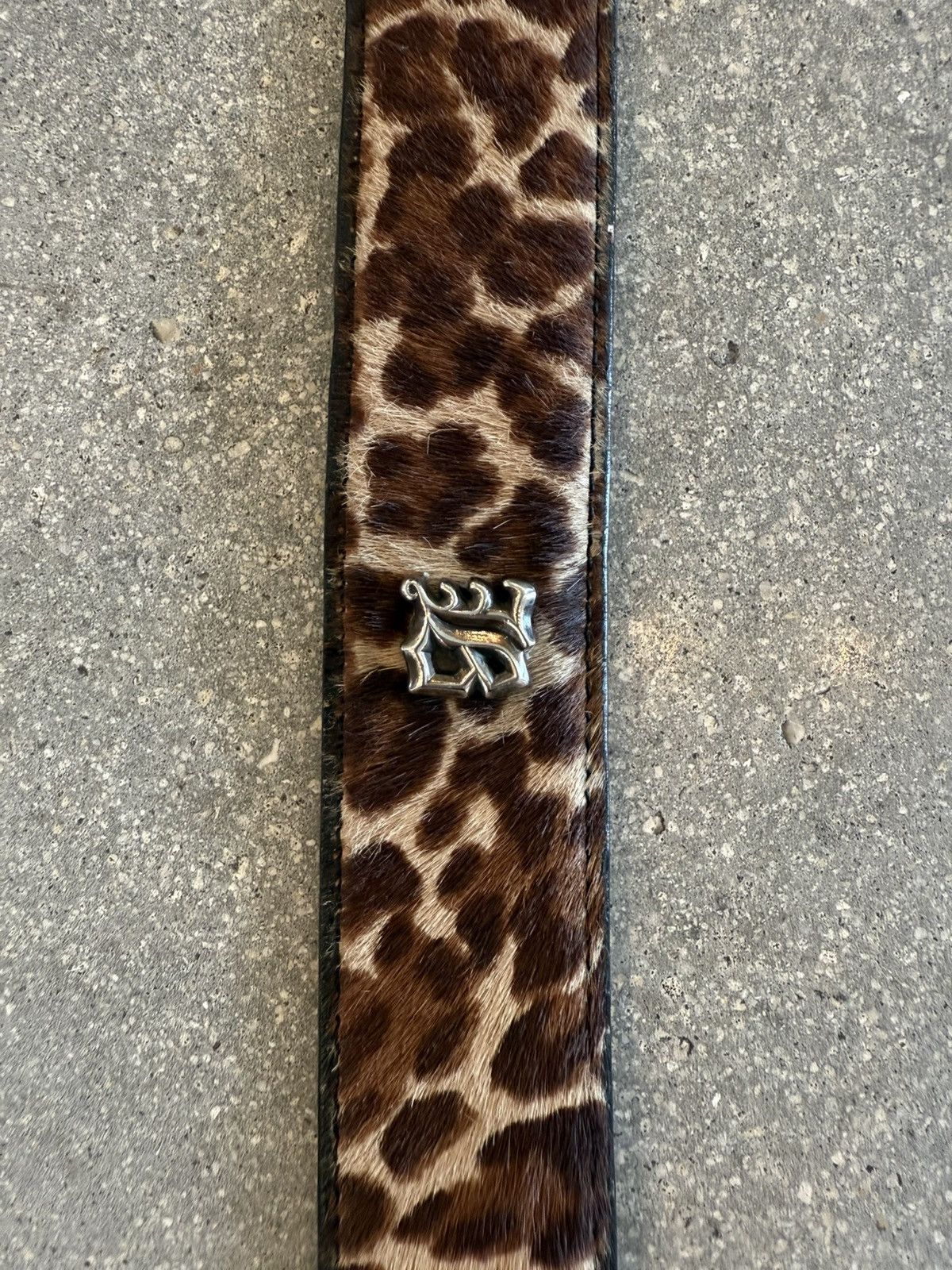 CHROME HEARTS X BELLA HADID CHEETAH STRAP