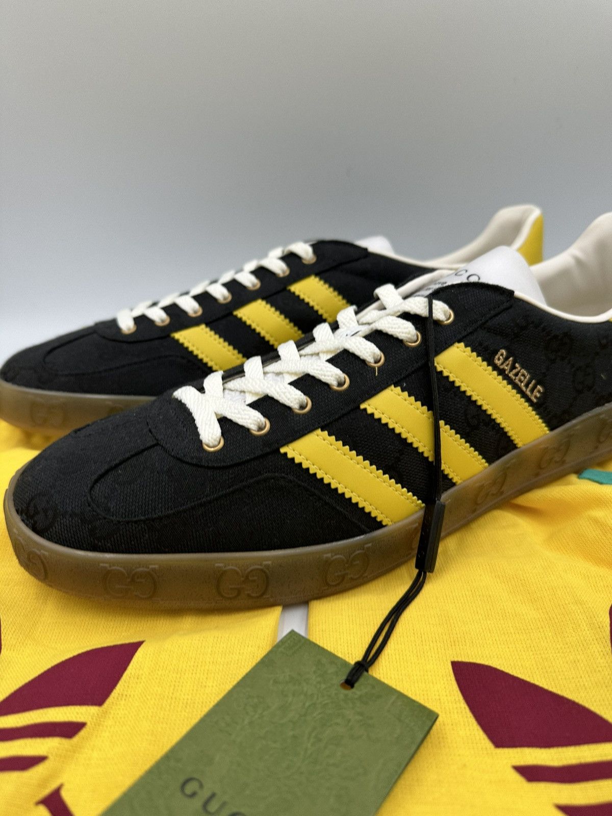 Adidas × Gucci Gucci x Adidas Samba Size US 12.5 / EU 45-46 - 6 Thumbnail