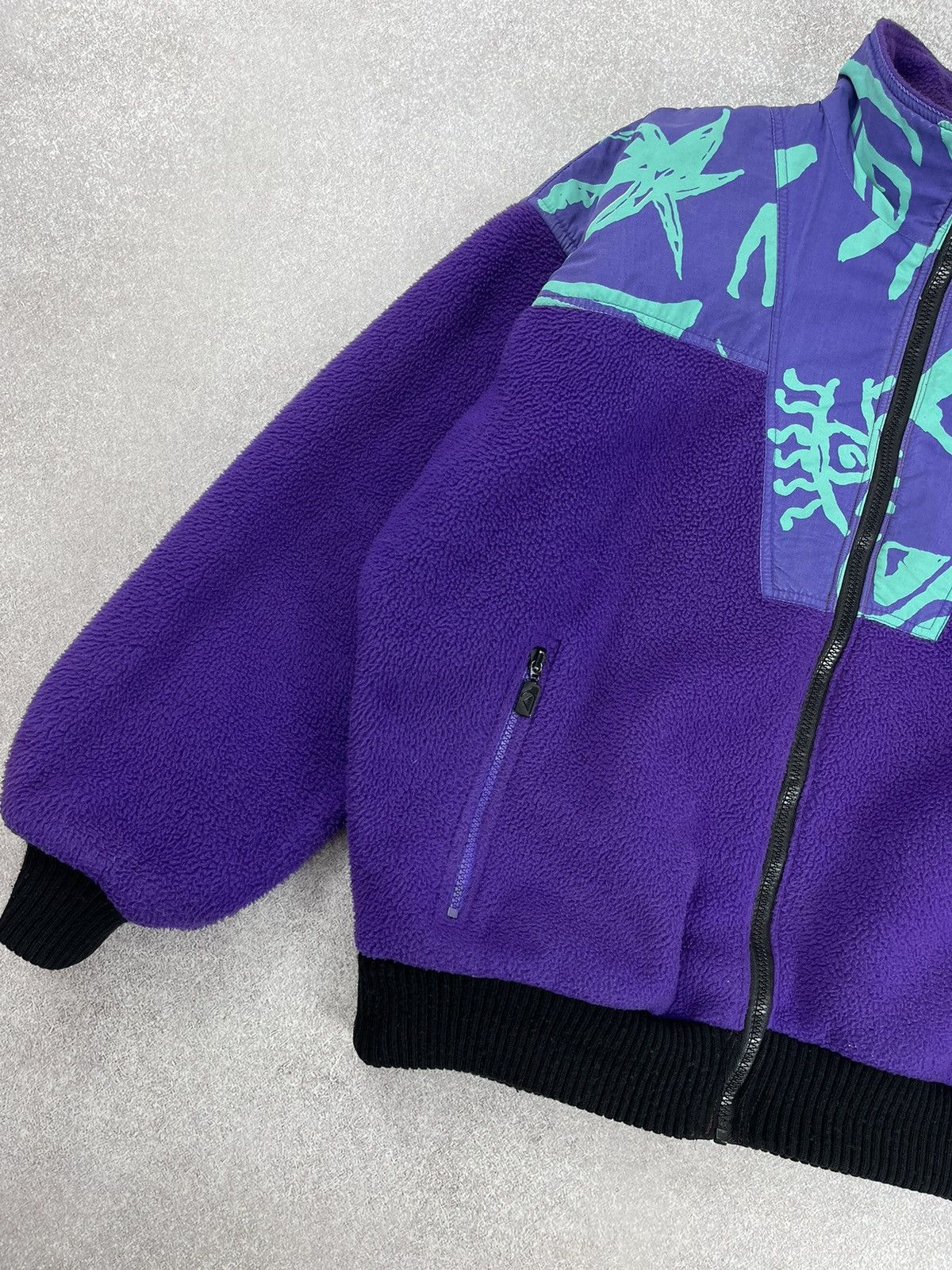 Quiksilver × Vintage Vintage Quicksilver Polartec Fleece Jacket Size M Size US M / EU 48-50 / 2 - 3 Thumbnail