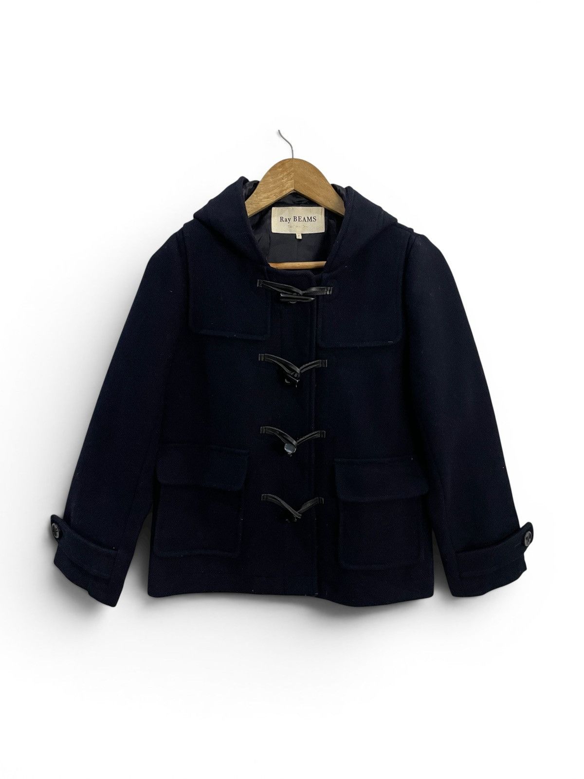 Beams Japan Vintage Ray Beams Hoodies Wool Jacket Size L / US 10 / IT 46 - 1 Thumbnail