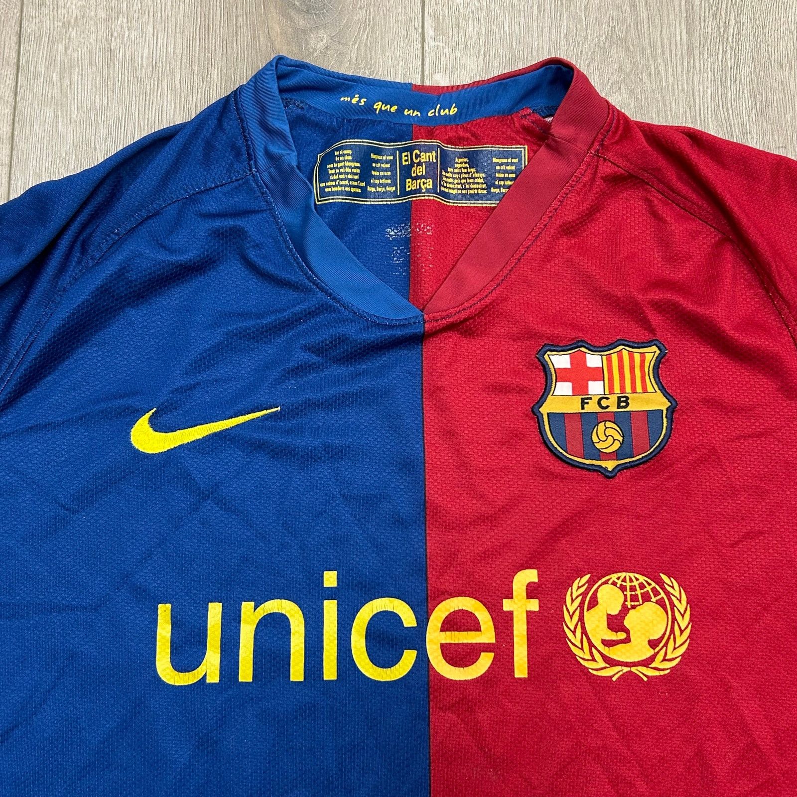 MLB Nike FC Barcelona 2008-09 home football shirt jersey size S Size US S / EU 44-46 / 1 - 2 Thumbnail