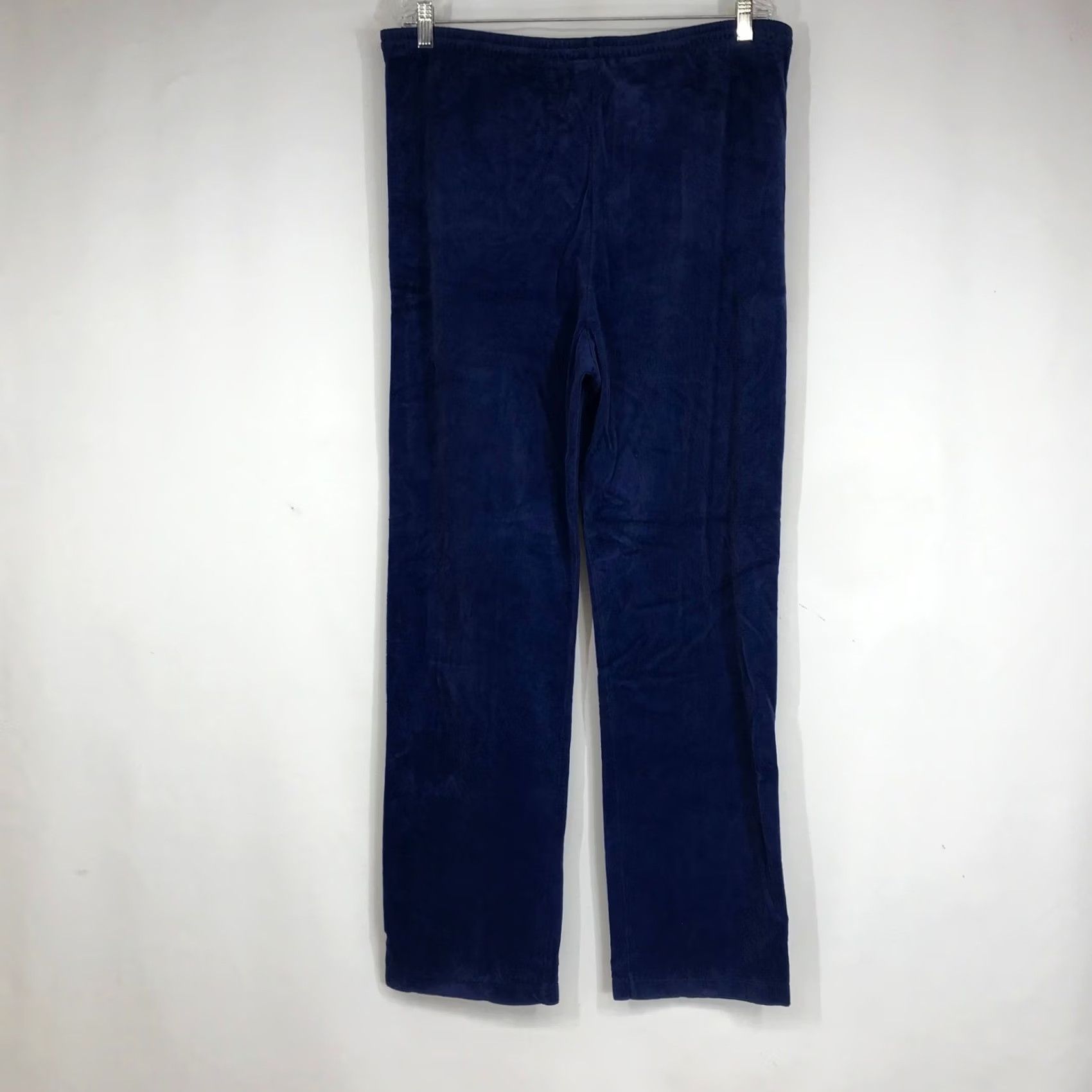 Nike VINTAGE Nike Sportswear Blue Velour Pintuck Track Pants Mens Large Made USA Size US 33 - 4 Thumbnail
