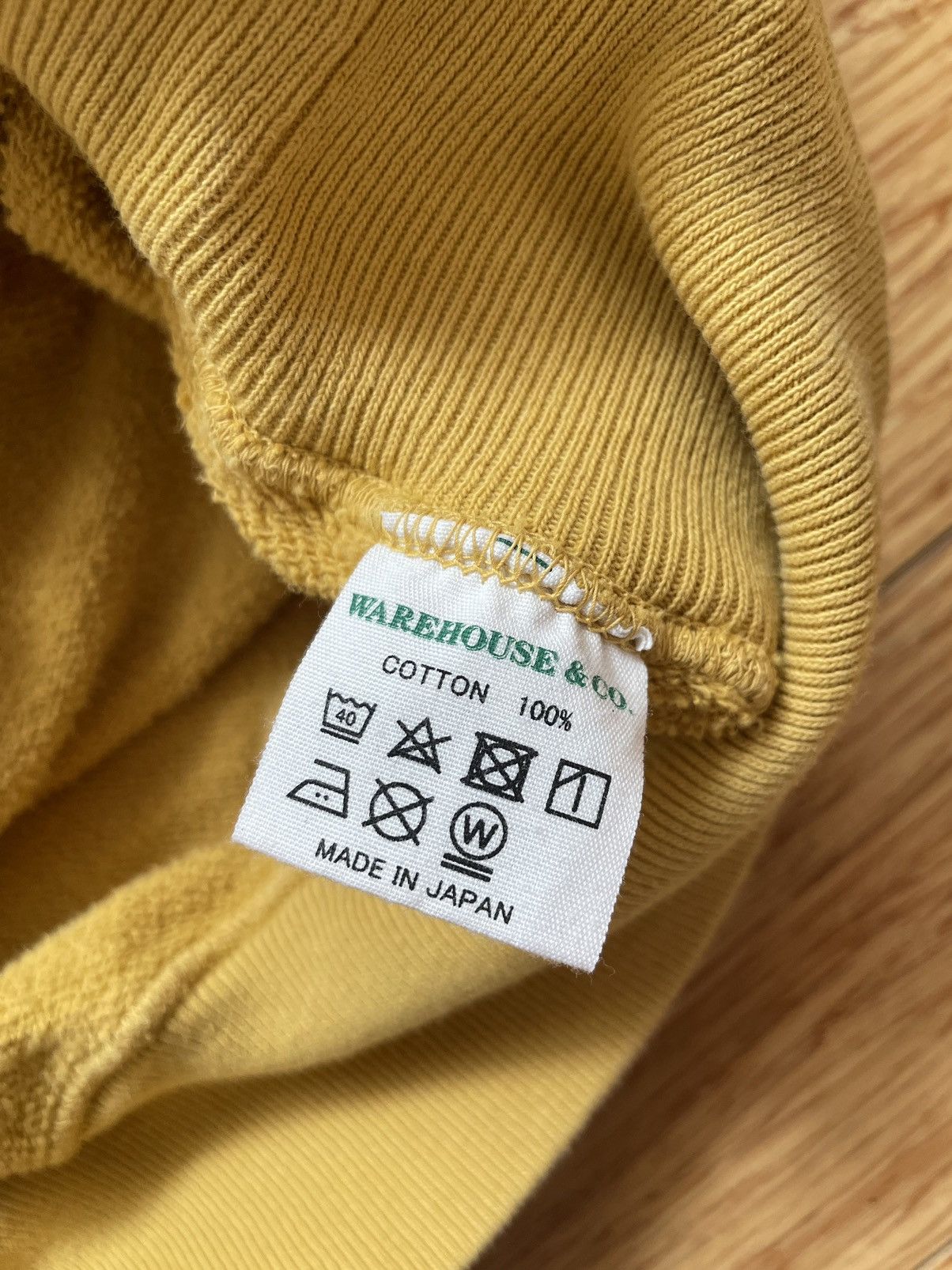 Warehouse & Co. Hooded Sweatshirt Loopwheel Cotton Raglan Sleeve Size US L / EU 52-54 / 3 - 8 Thumbnail
