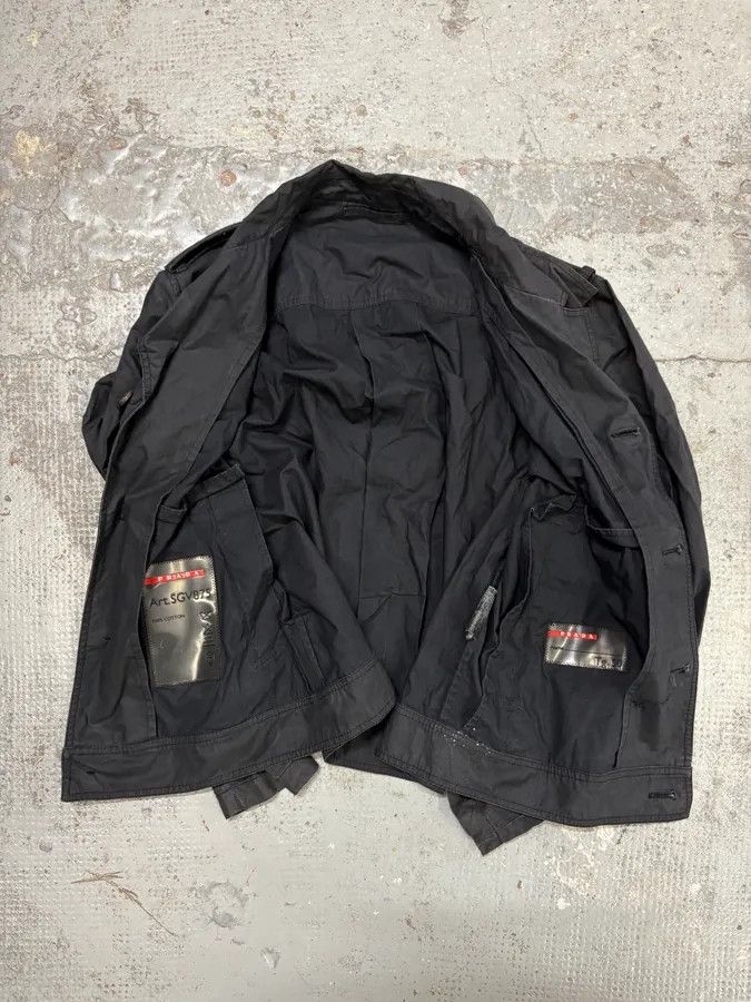 Prada AW2006 Prada Black Cropped Caban Jacket Size US M / EU 48-50 / 2 - 7 Thumbnail