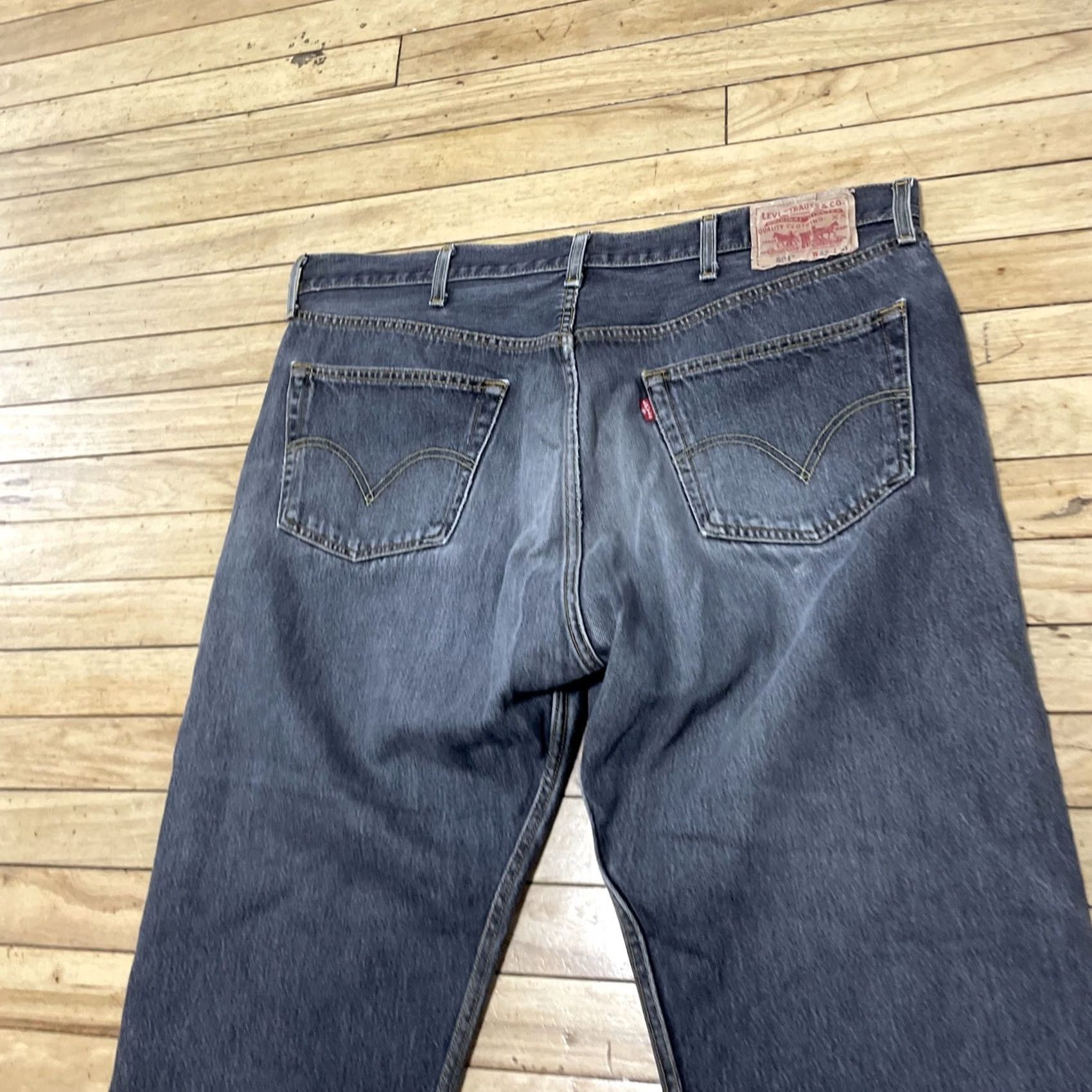 Levi's VINTAGE Levi's Jeans 501XX Denim 501 XX Men 42 Regular Black Gray Y2K Streetwear Skate Size US 42 / EU 58 - 4 Thumbnail
