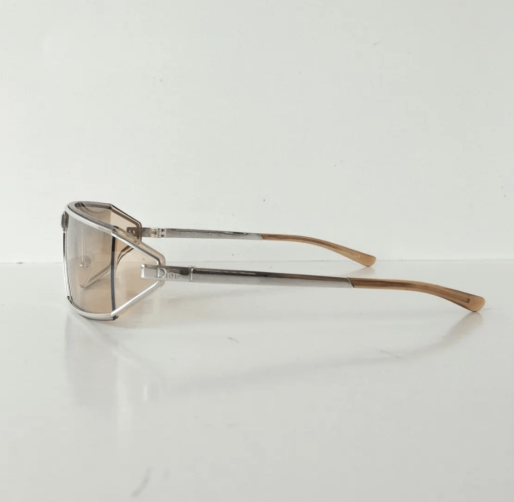 Dior Christian Dior Sunglasses Troika Shield Mask Vintage Size ONE SIZE - 3 Thumbnail