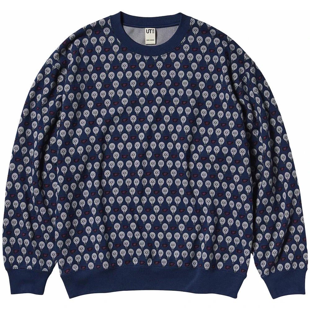 Kaws Kaws sweater blue Size US L / EU 52-54 / 3 - 1 Thumbnail