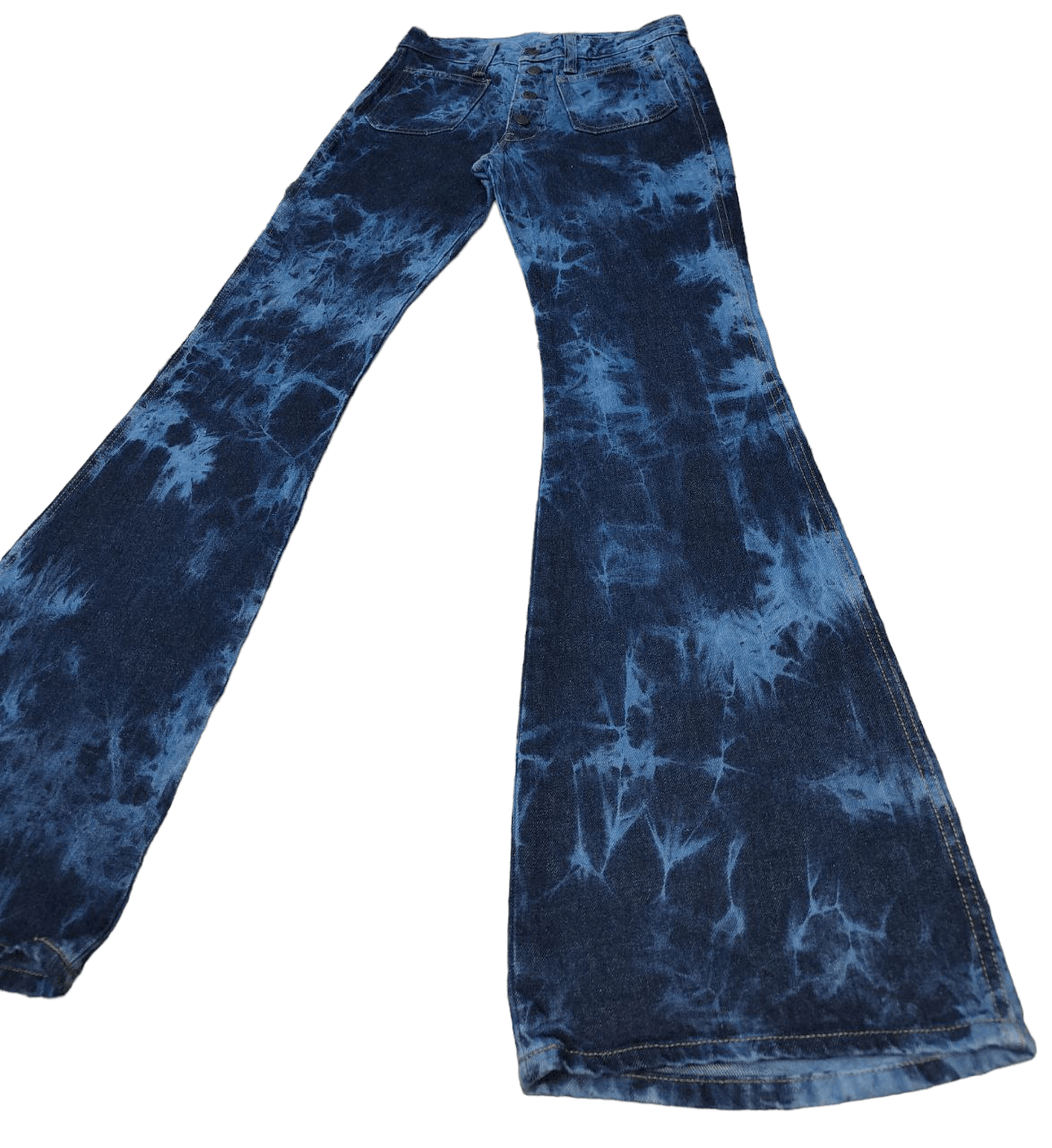 Japanese Brand Japanese Blueway Flare Denim Size US 28 / EU 44 - 4 Thumbnail