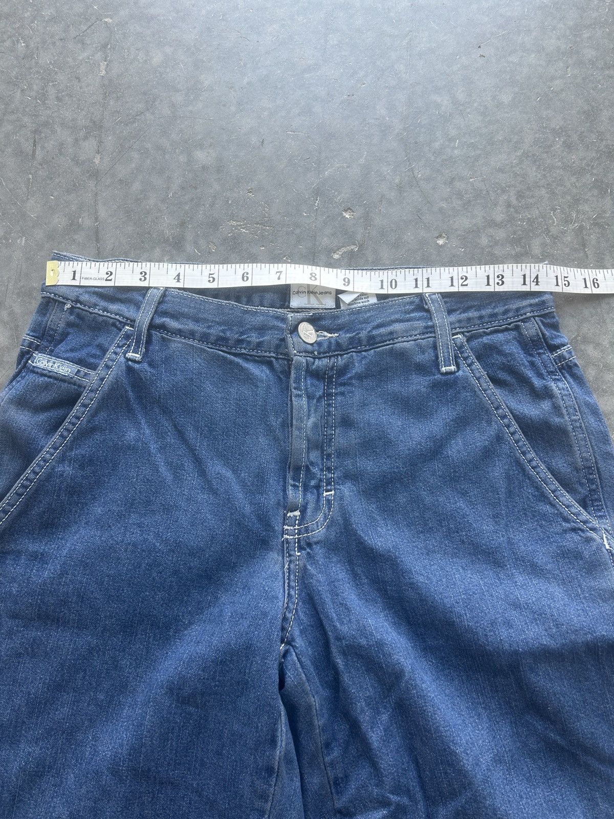 Calvin Klein × Vintage Vintage Y2K Baggy Calvin Klein Carpenter Jeans 29x29 Size US 29 - 9 Thumbnail