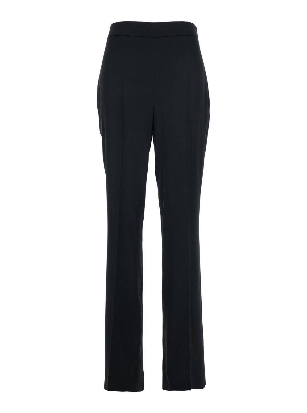 TWINSET High-Waisted Pants with Zip Closure and Logo Plate on the Back Size 28" / US 6 / IT 42 - 1 Thumbnail