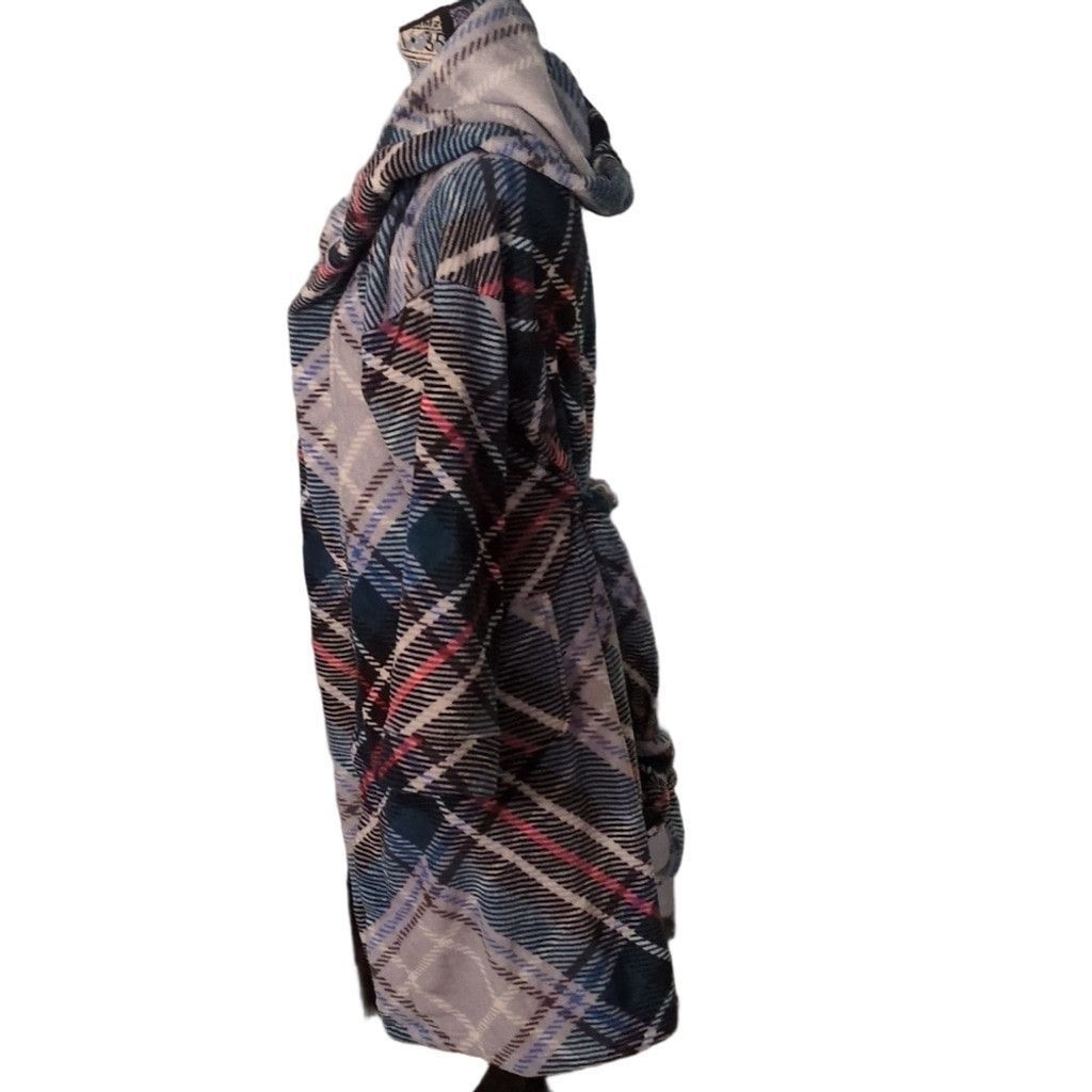 Vera Bradley Vera Bradley Snow Plaid Belted Fleece Robe S/M Size ONE SIZE - 3 Thumbnail