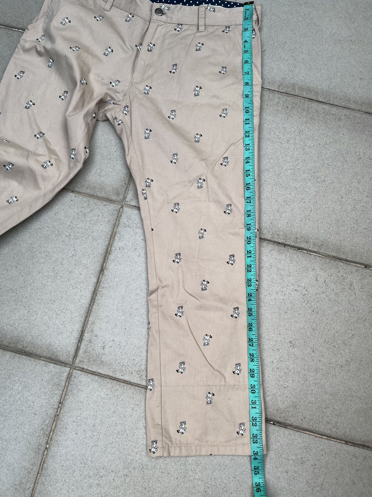 semanticdesign Semantic Design X Vintage Peanuts Full Print 3rd Pants Size US 30 / EU 46 - 20 Thumbnail